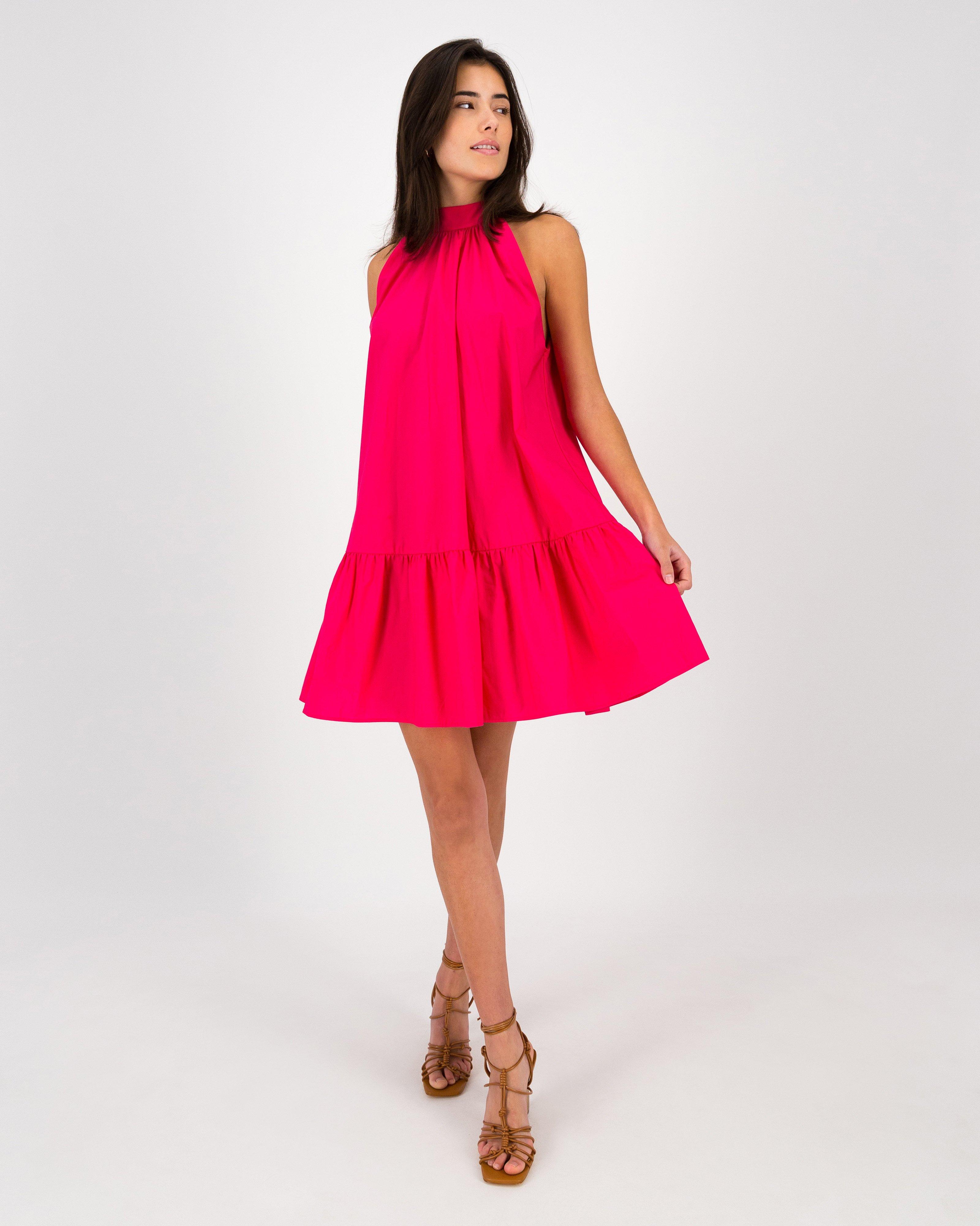 Landi Halterneck Dress -  Pink