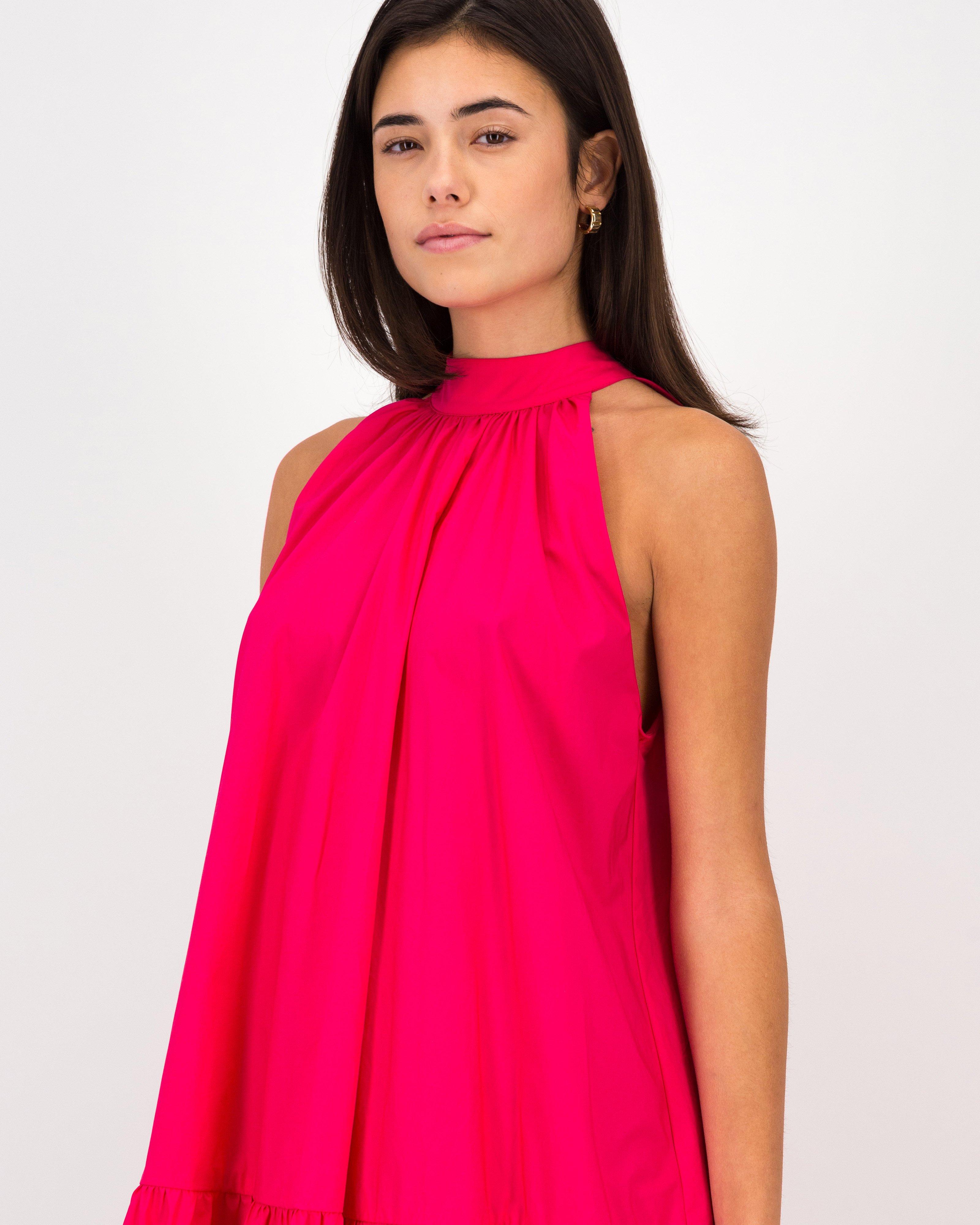 Landi Halterneck Dress -  Pink