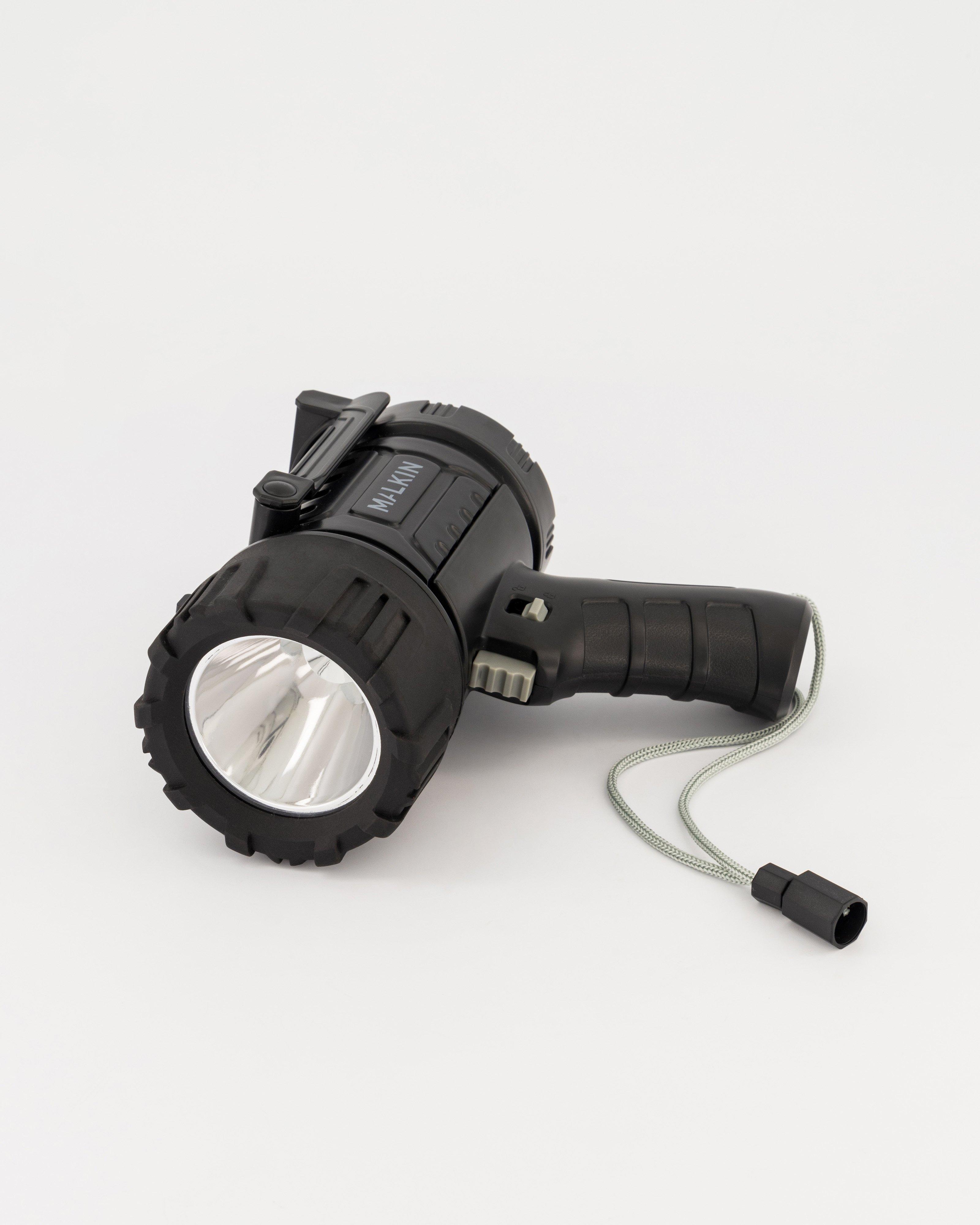 Malkin 1200 Lumen Rechargeable Spotlight  -  Black