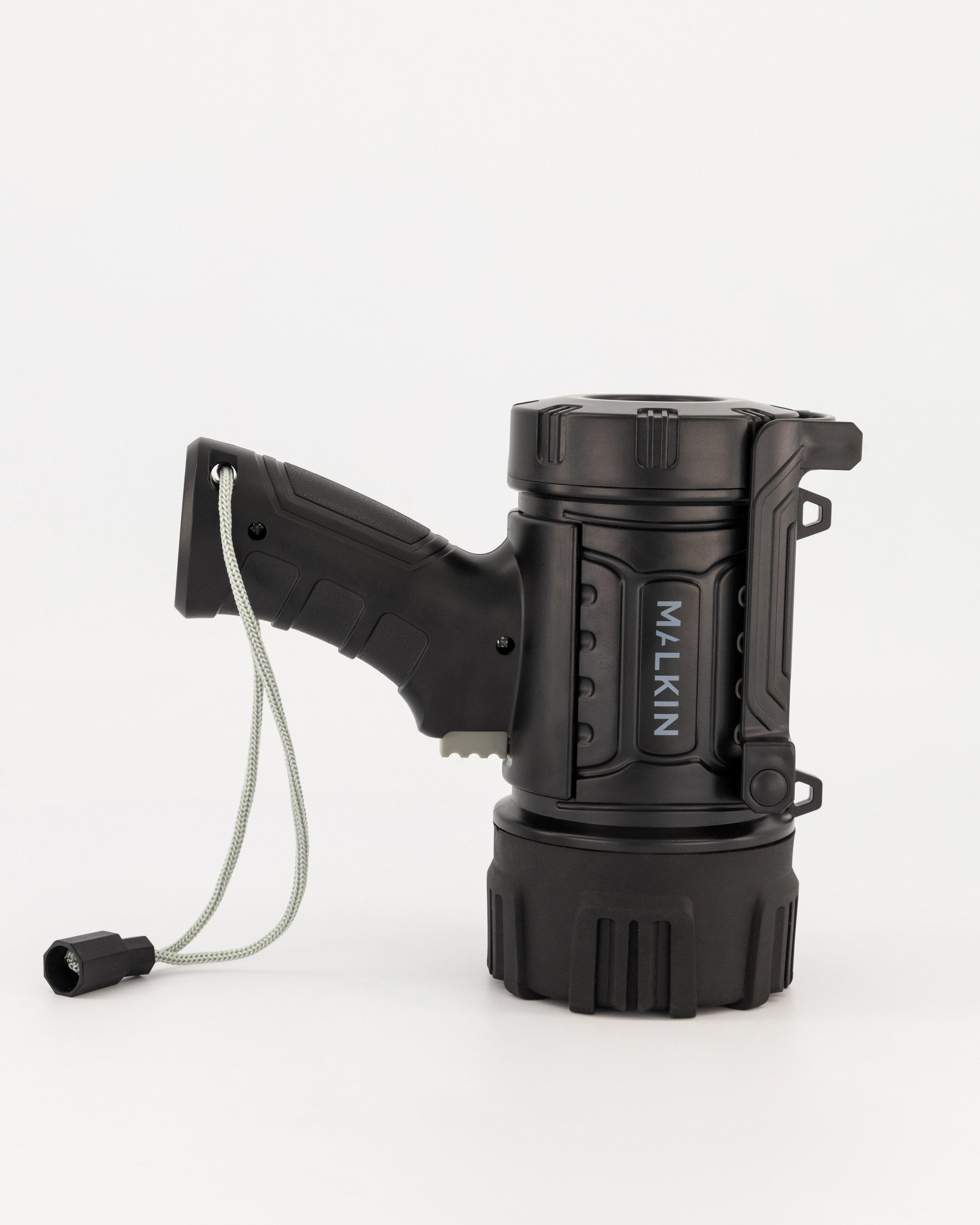 Malkin 1200 Lumen Rechargeable Spotlight  -  Black