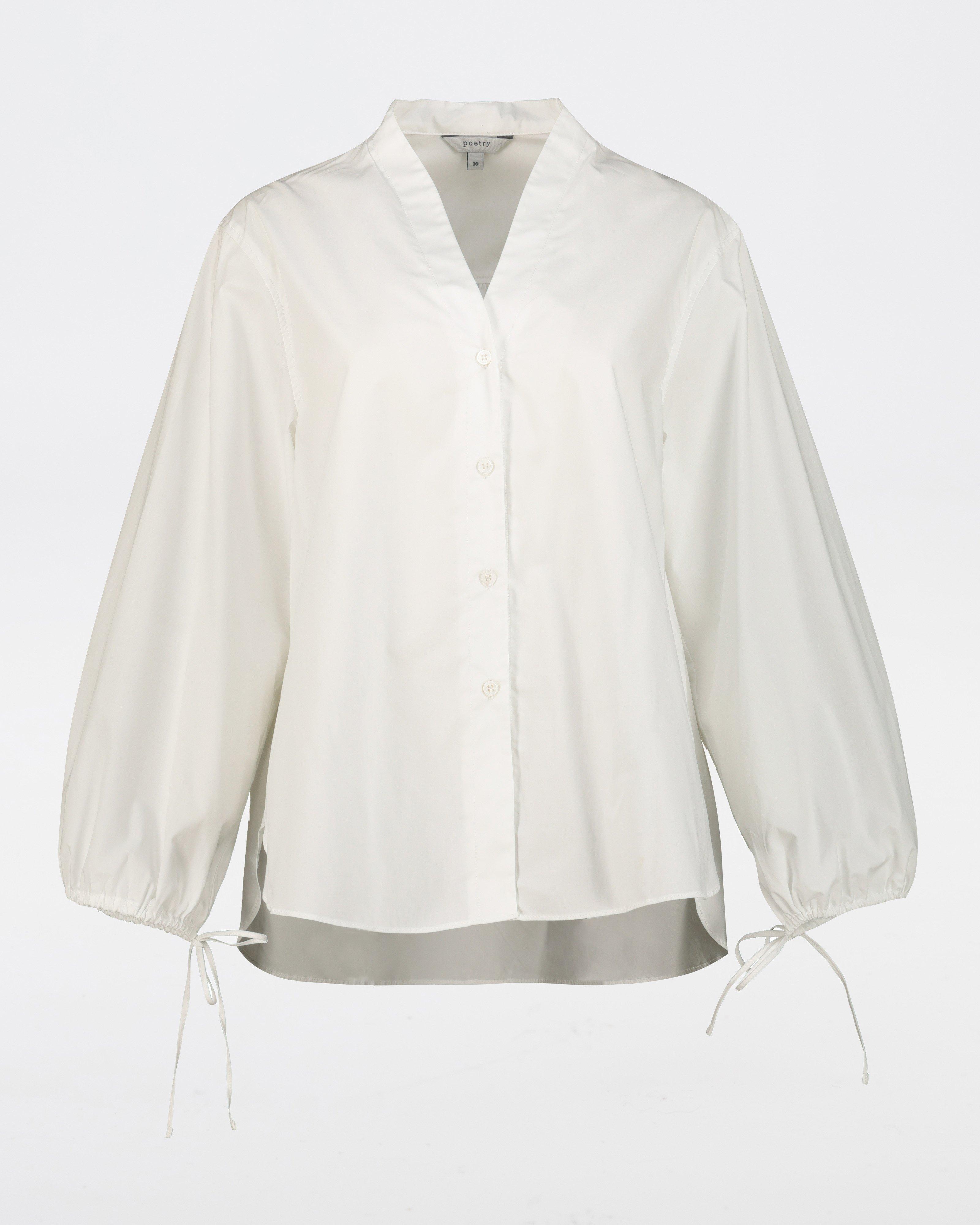 Markel Poplin Shirt -  White
