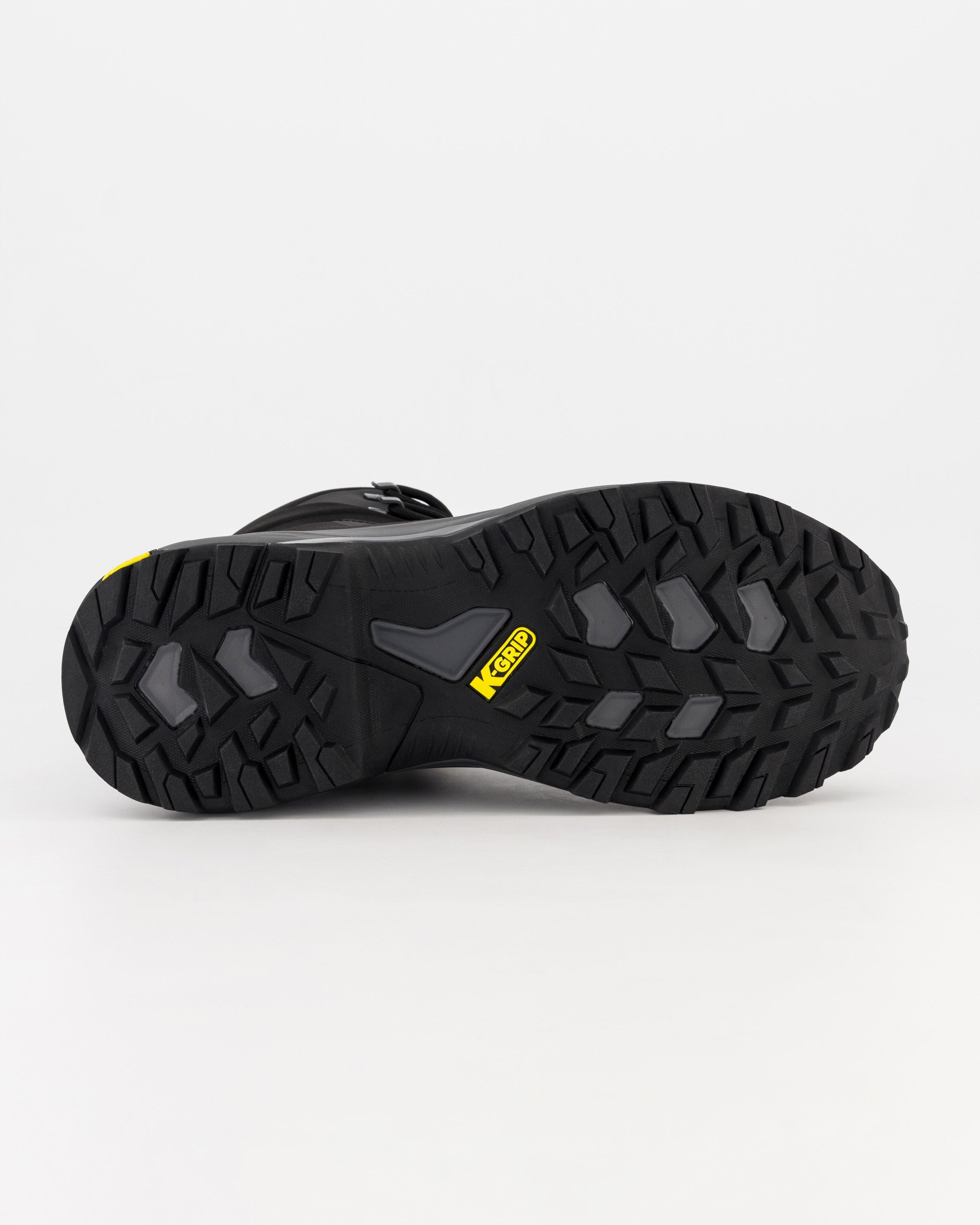 K-Way Men’s Edge 5 Mid Waterproof Hiking Boots -  Black