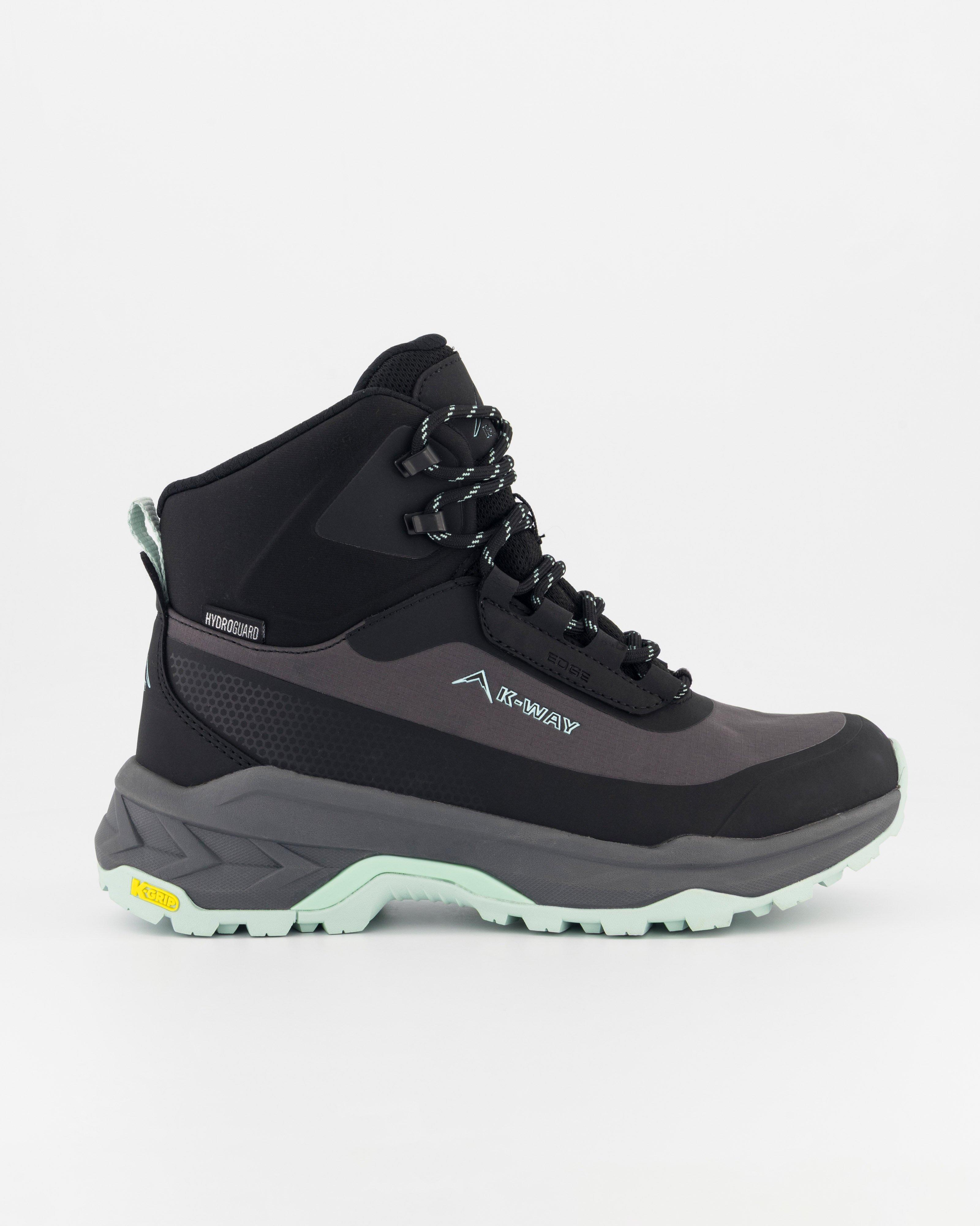K-Way Women’s Edge 5 Mid Waterproof Hiking Boots -  Black
