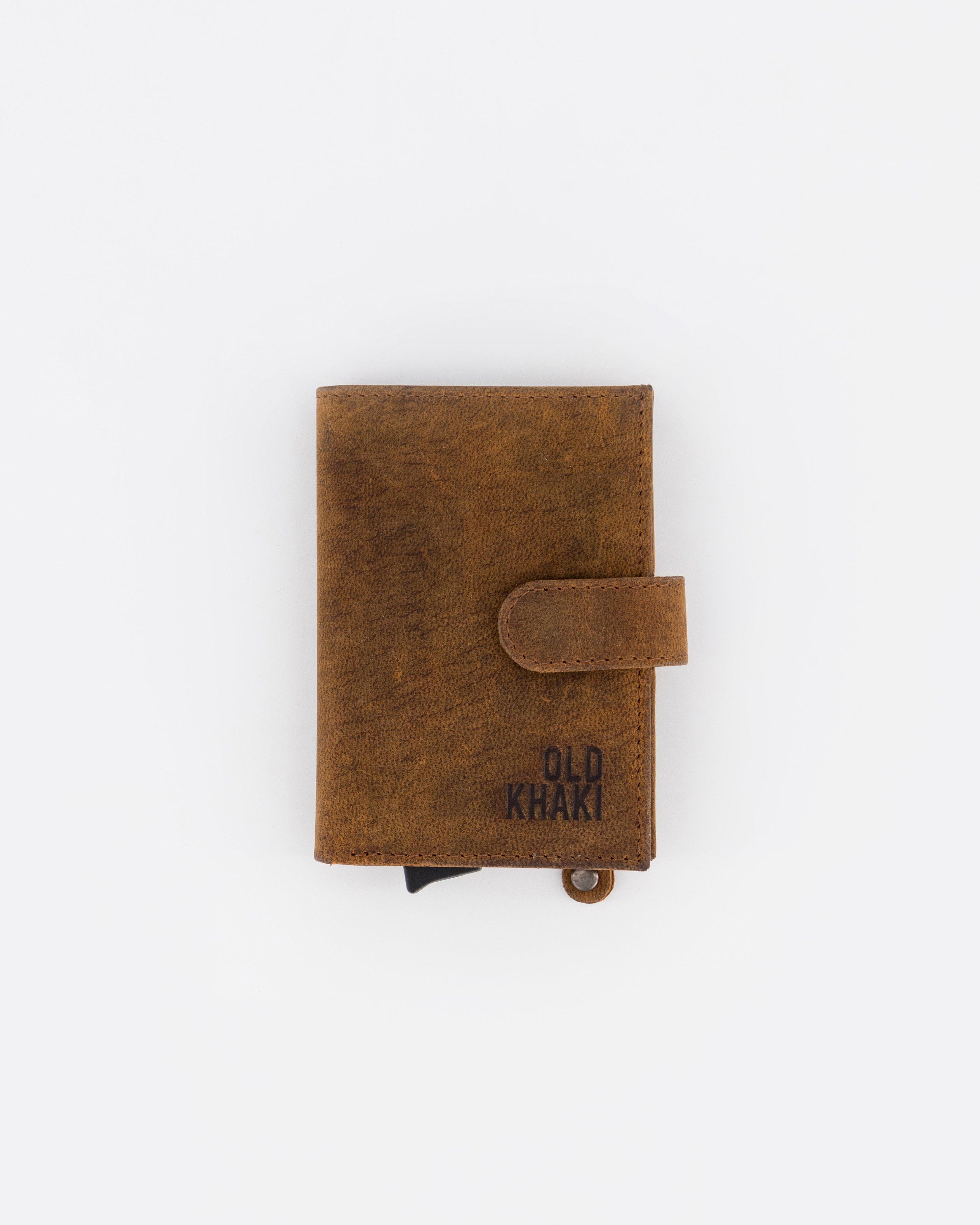 Men's Ace Compact Leather Wallet | Old Khaki