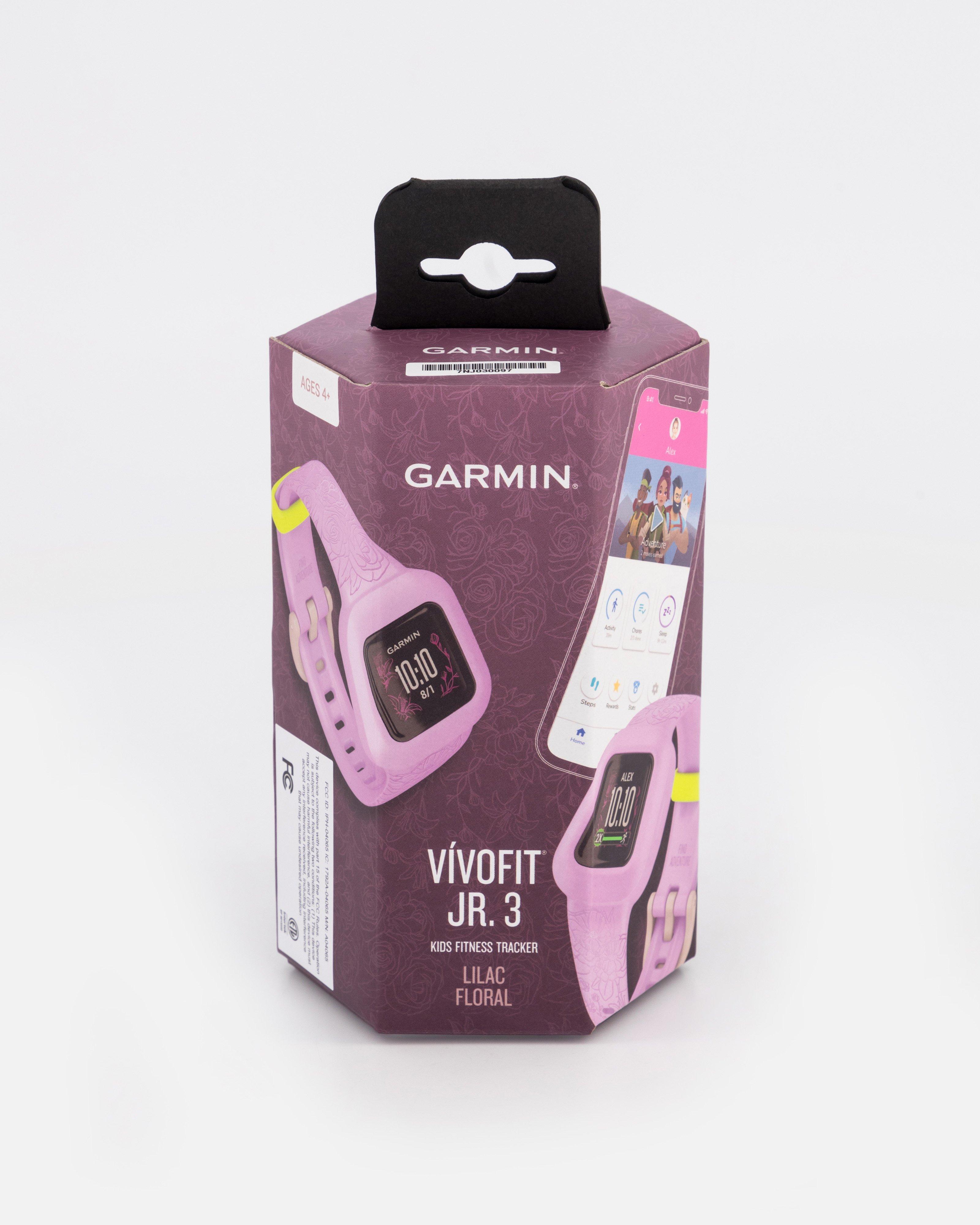 Garmin Vivofit Jr. 3 Fitness Watch  -  Lilac