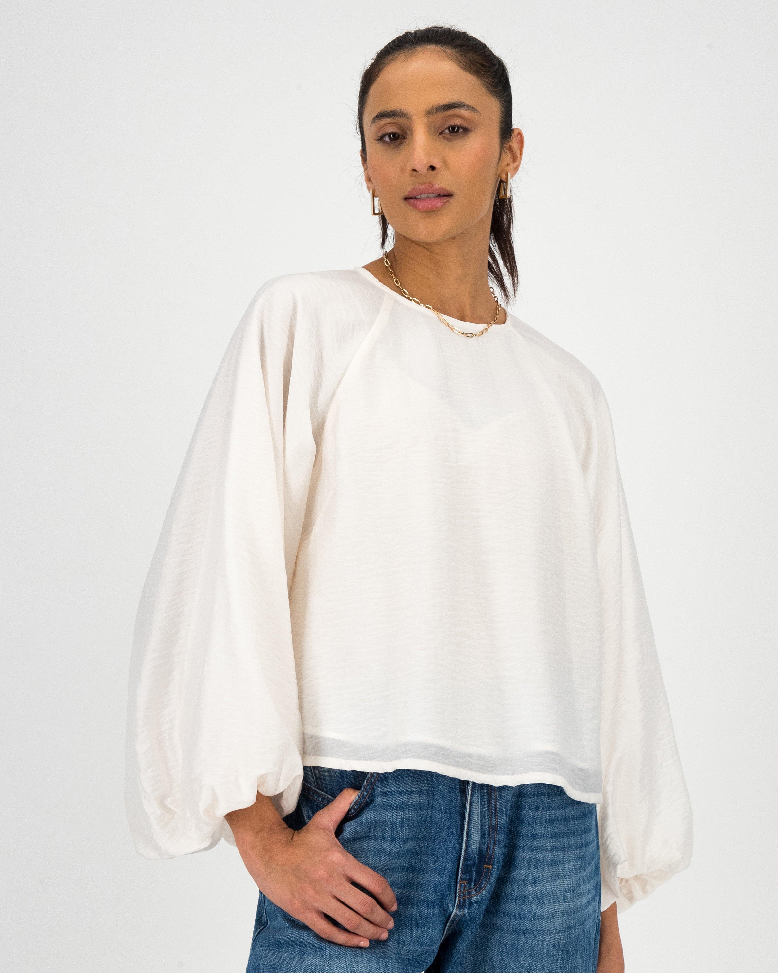 【SEAL限定商品】 - Blouse Sleeve Balloon Stella Poetry Store Clothing トップス