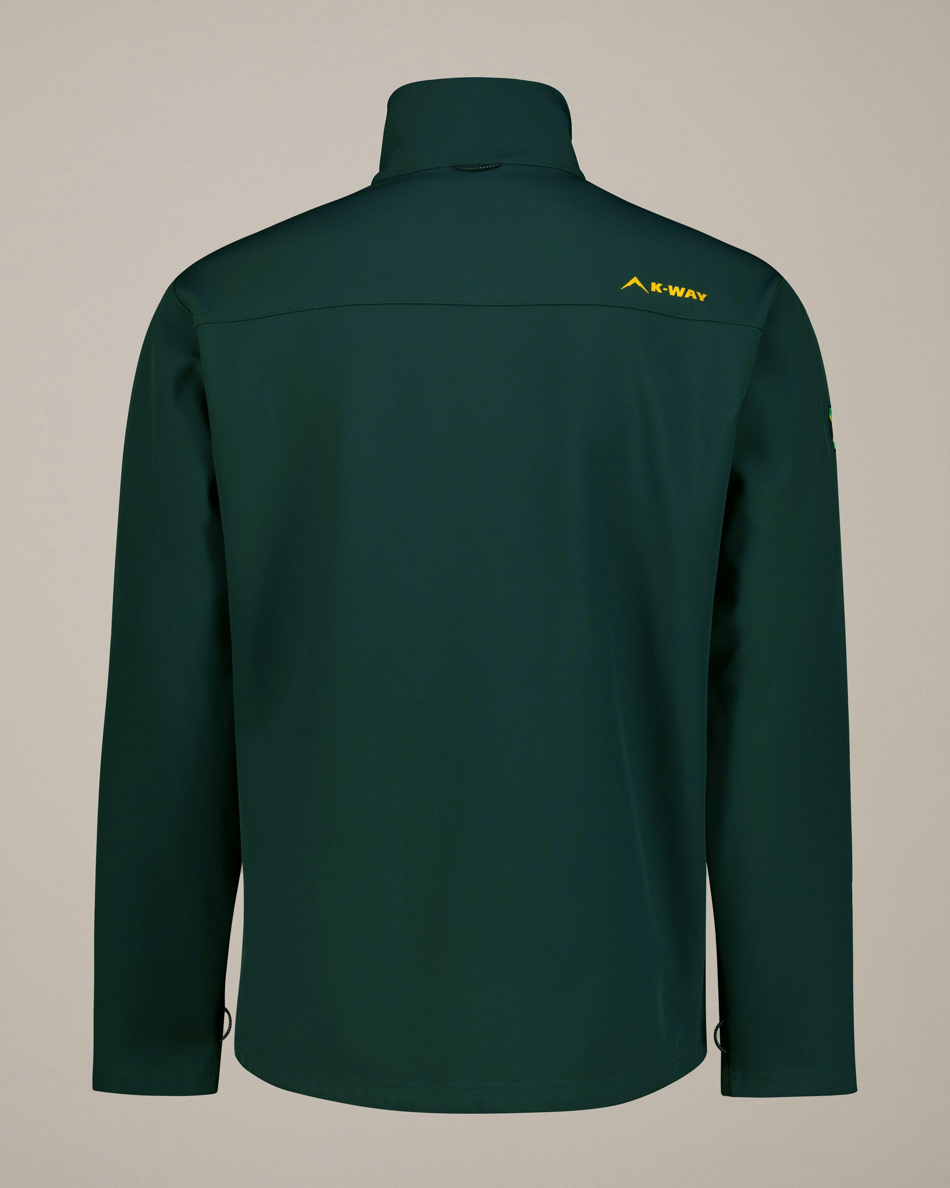 K-Way Men’s Siya Softshell Jacket -  Dark Green