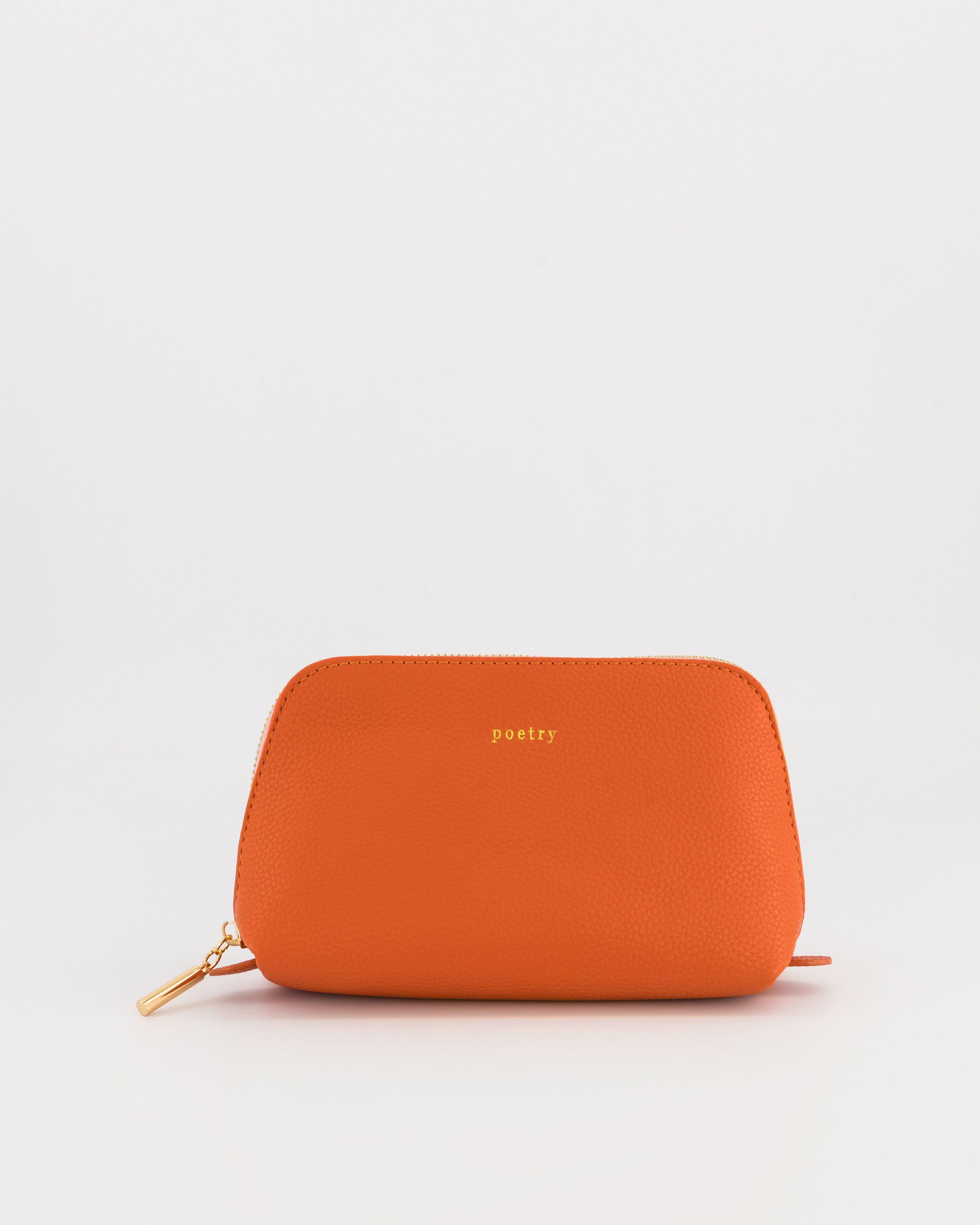 Roxy Medium Travel Pouch -  Orange