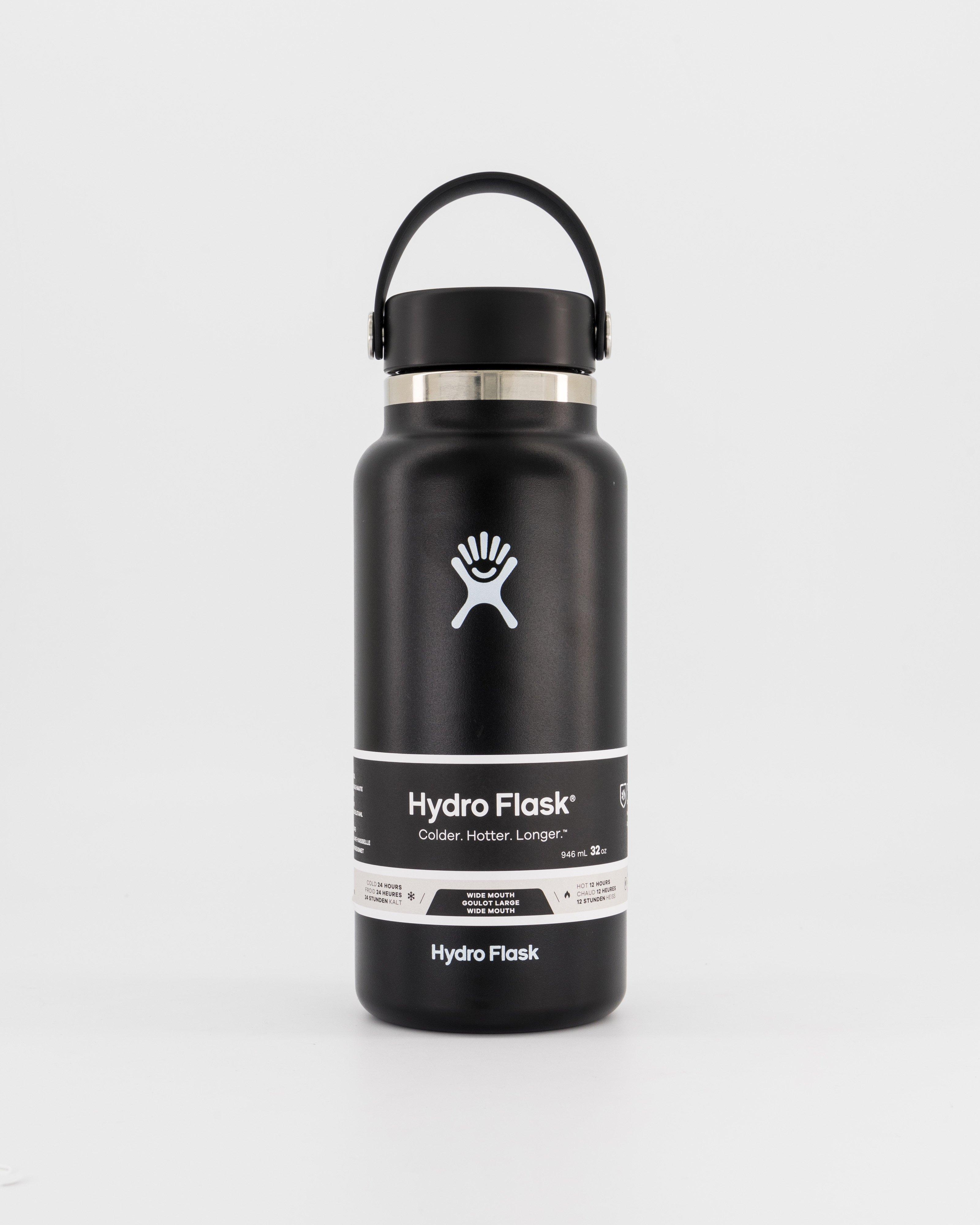 Hydro Flask 946ml Wide Mouth Flask -  Black