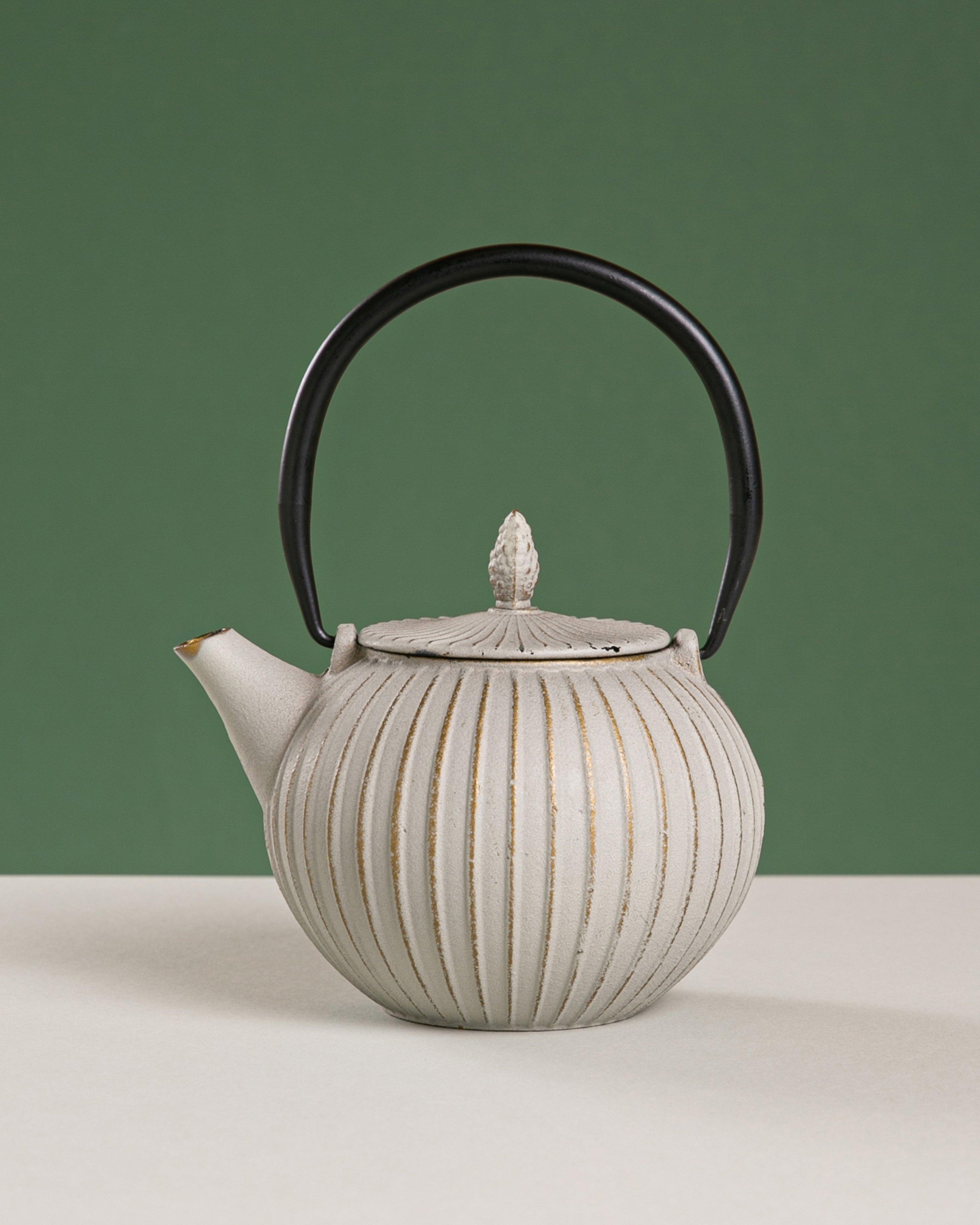 Belle Round Teapot - 0.85L -  Milk