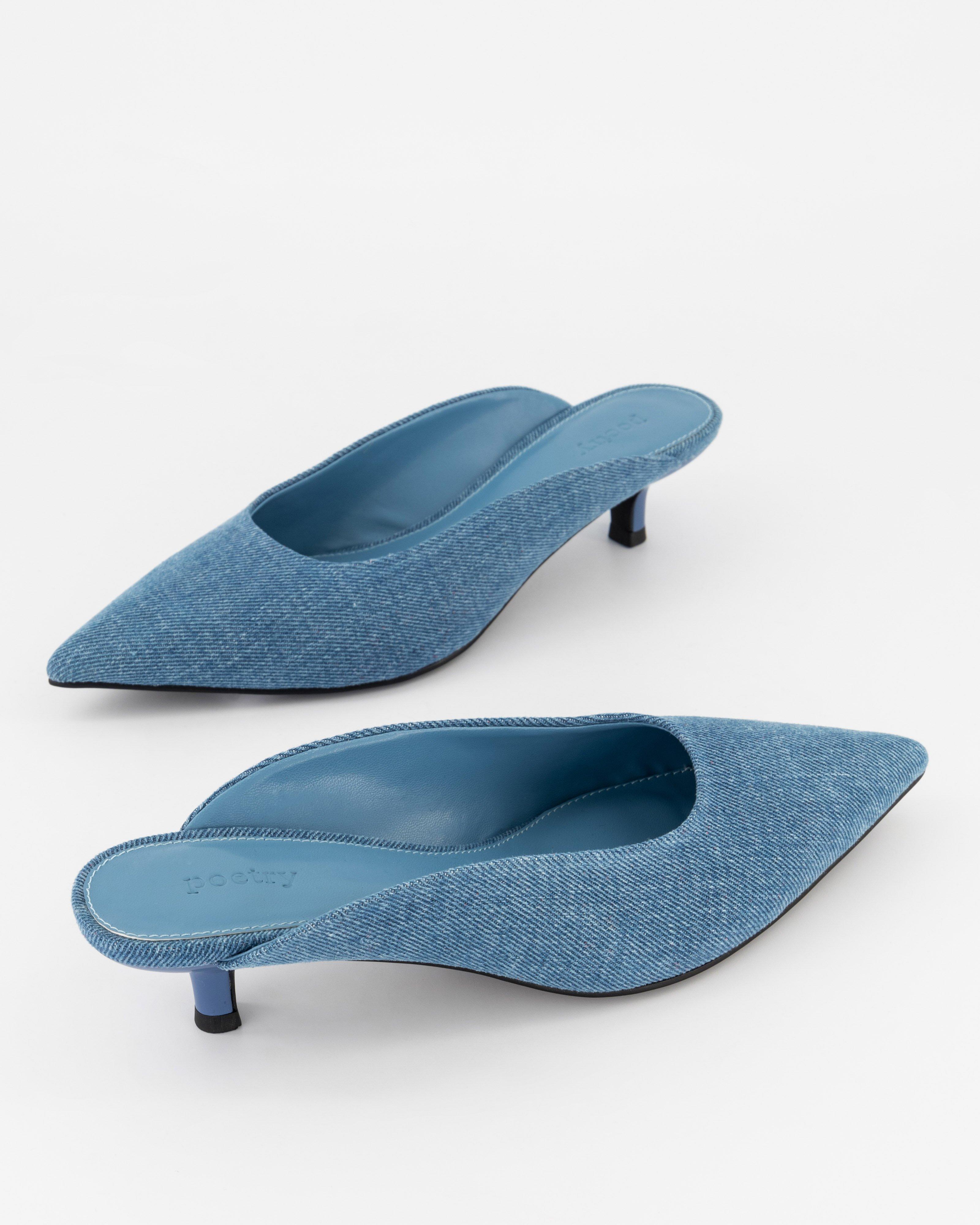 【PORTERNA】Dooing Denim Mule J0032F1_THORA_BLUEMULTI_FLAT.