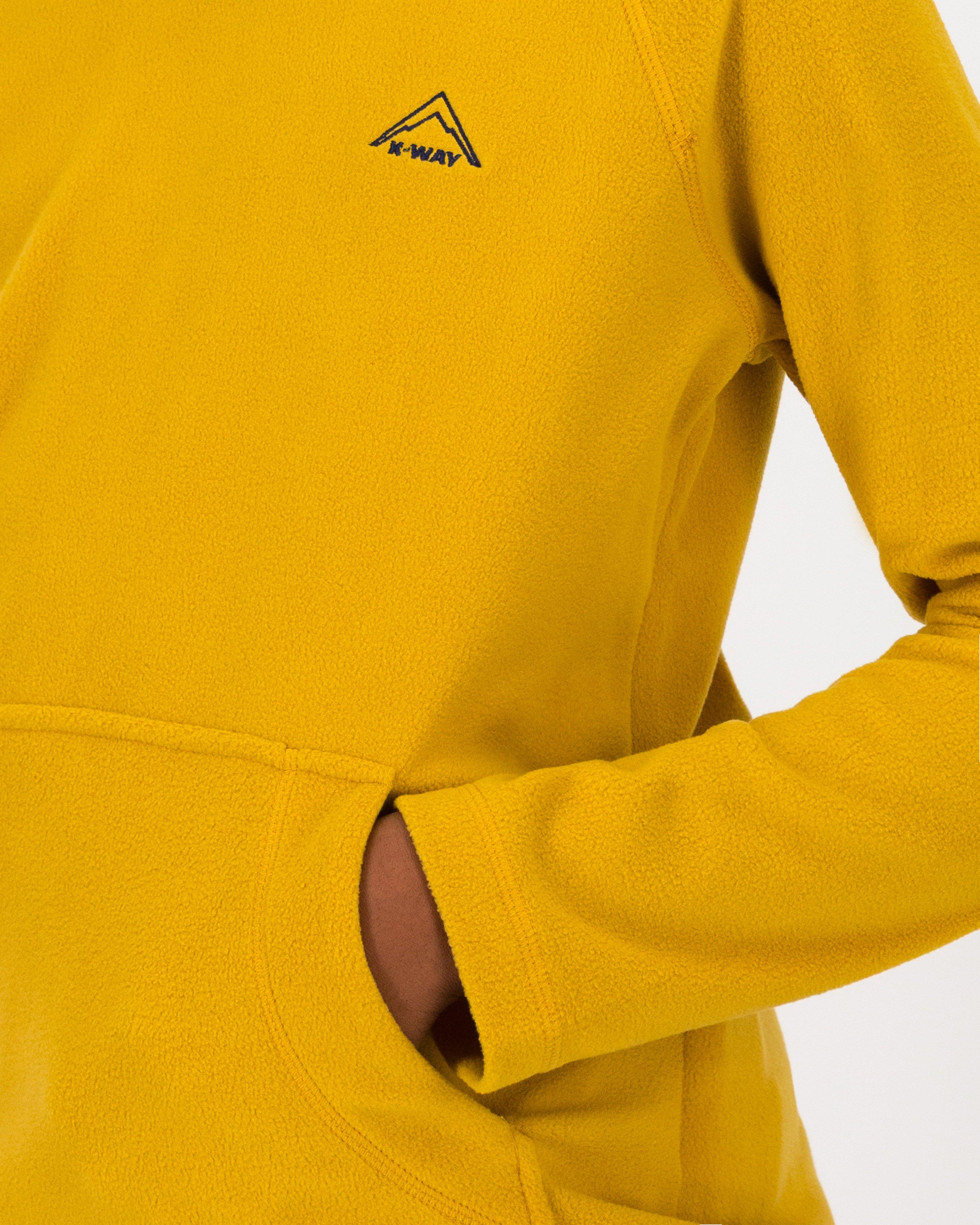 K-Way Youth Hawk Hooded Fleece Top -  Gold