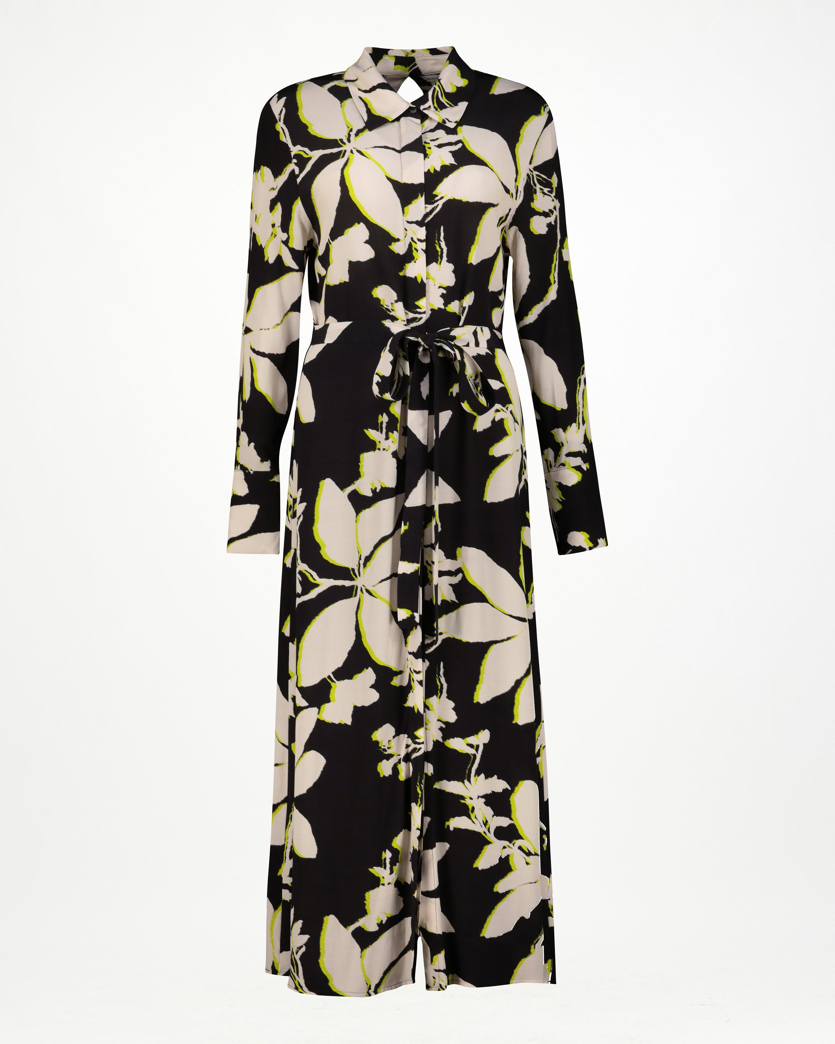 Gale Printed Floral Shirt Dress -  Assorted
