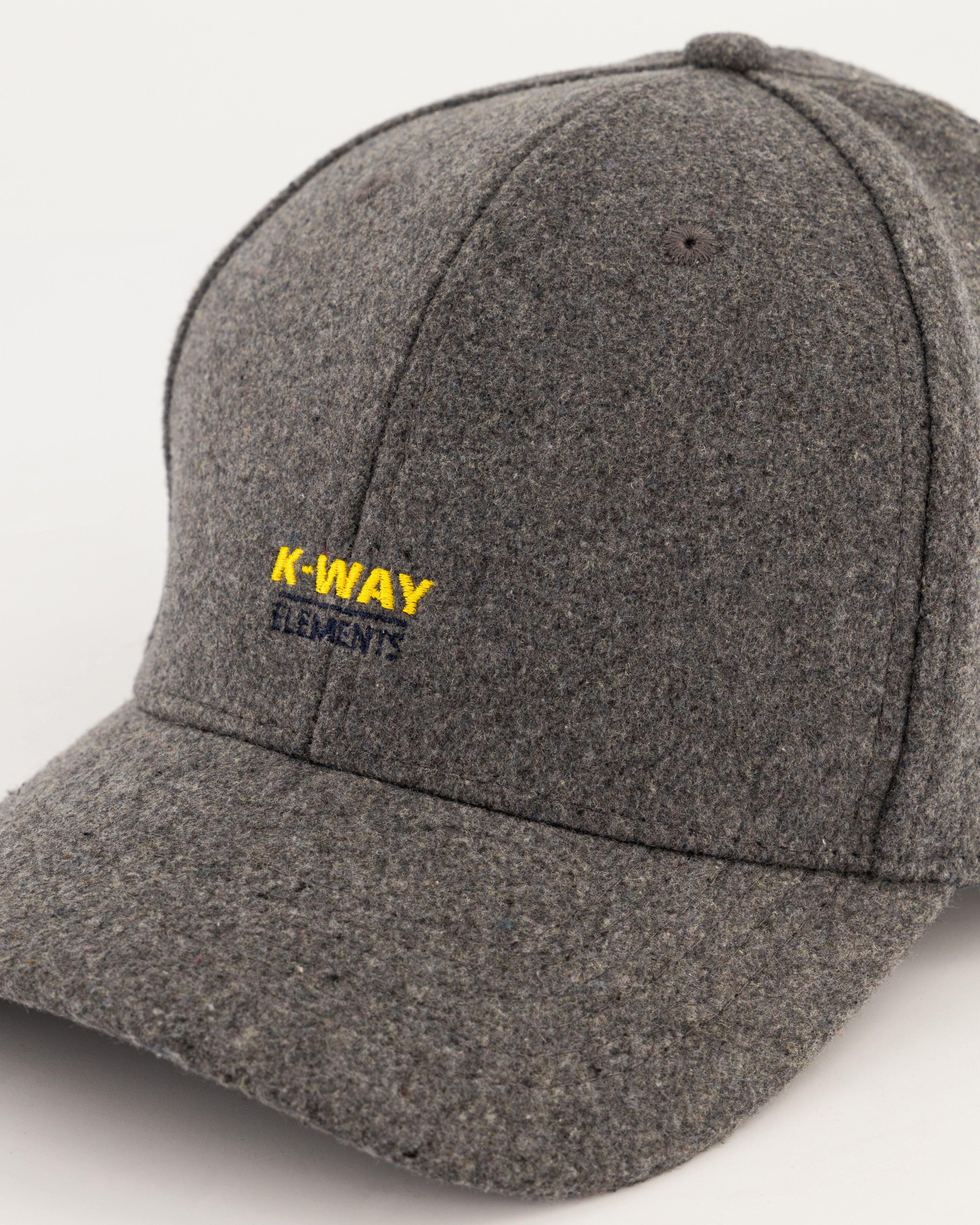 K-Way Elements Men’s Ferdi Peak Cap -  Grey