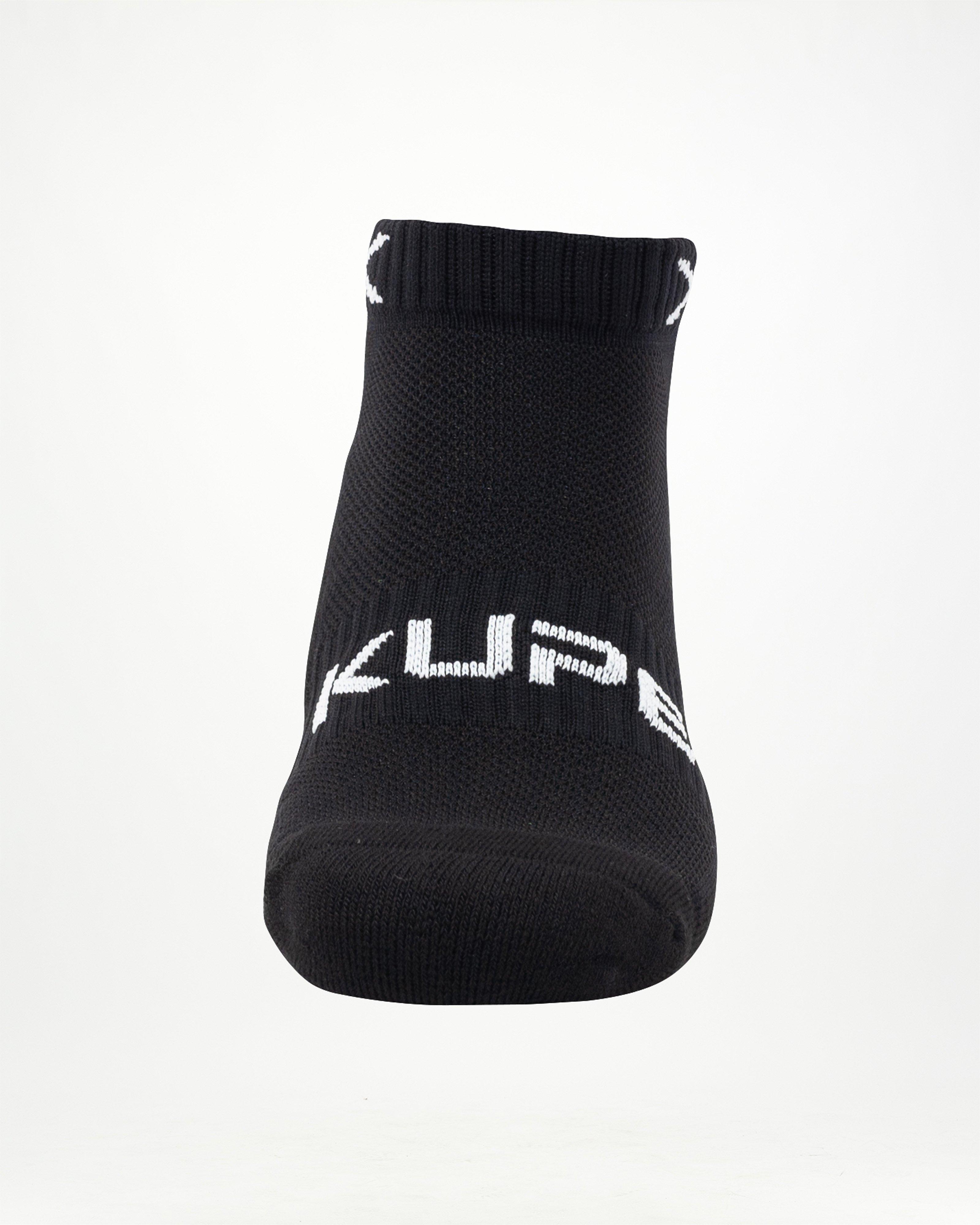 Kupe Anti-Slip Secret Grip Socks -  Black