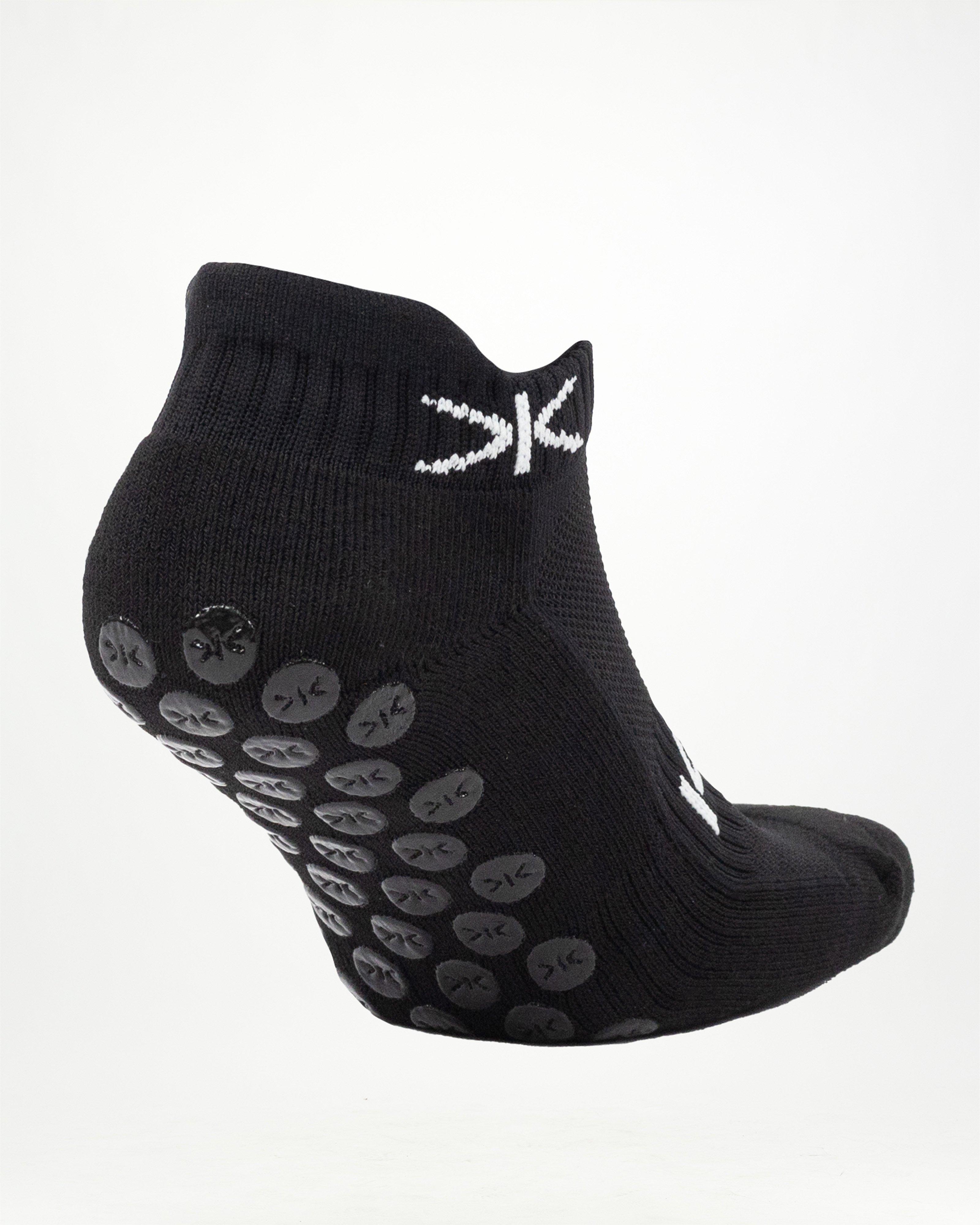 Kupe Anti-Slip Secret Grip Socks -  Black