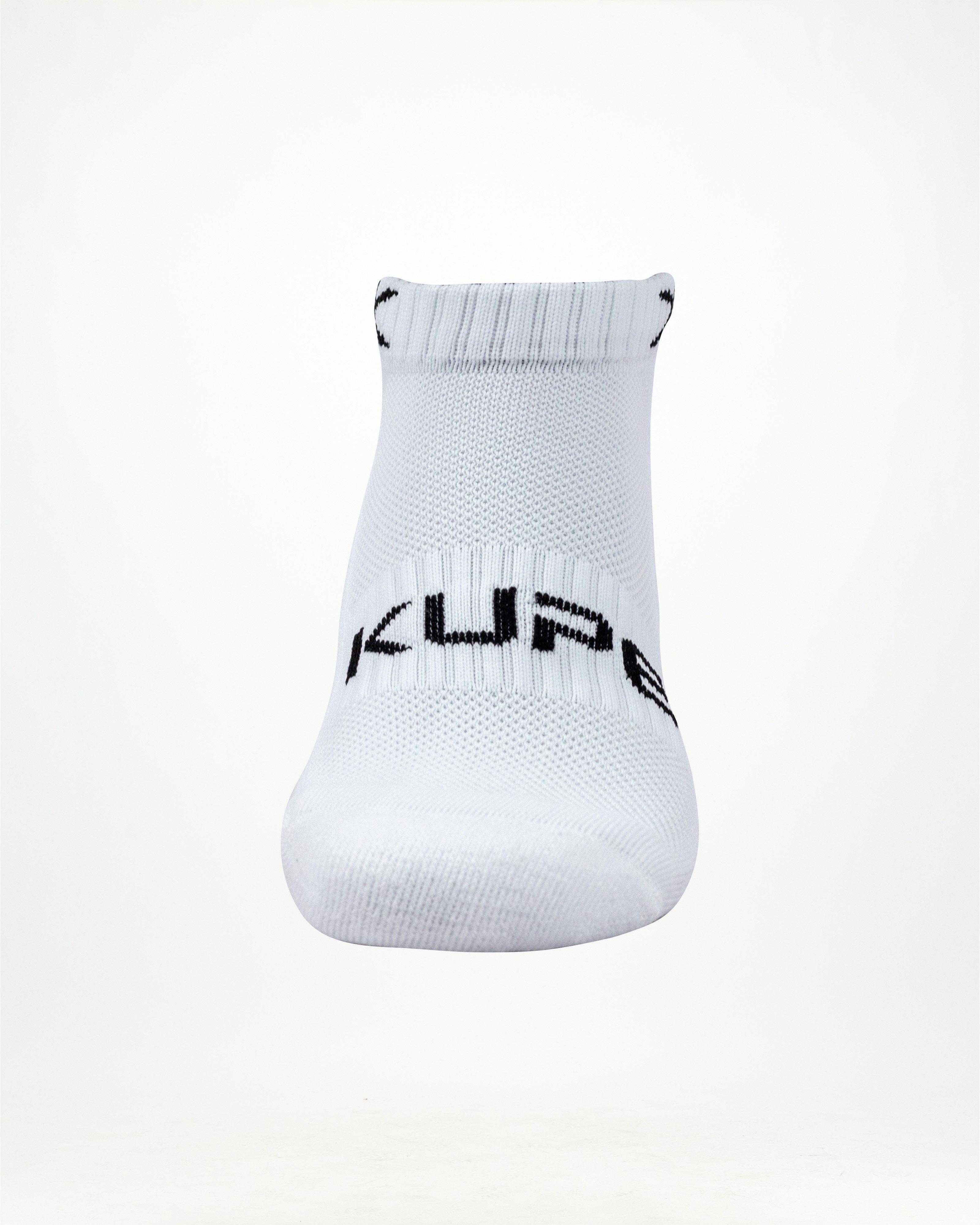 Kupe Anti-Slip Secret Grip Socks -  White