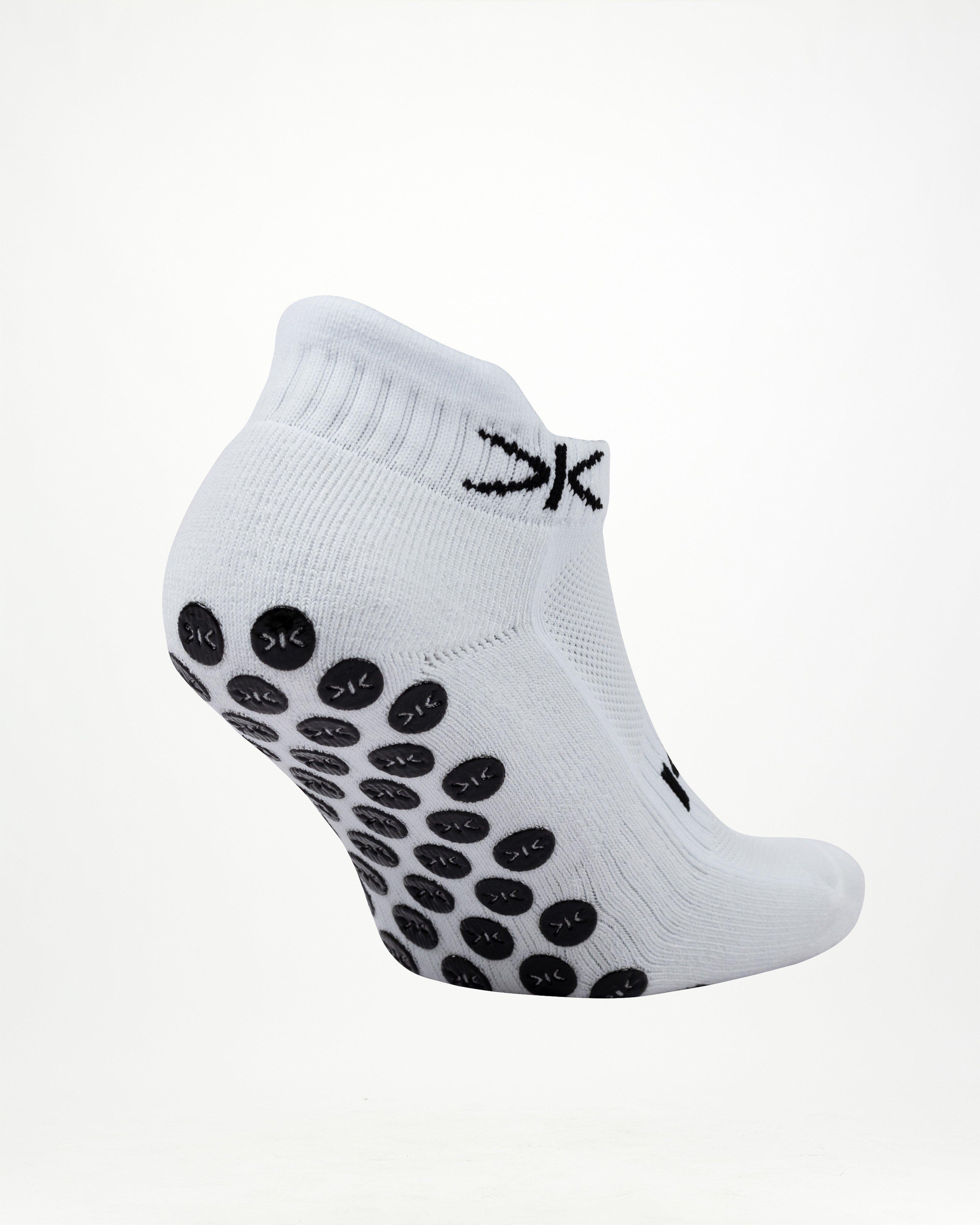 Kupe Anti-Slip Secret Grip Socks -  White