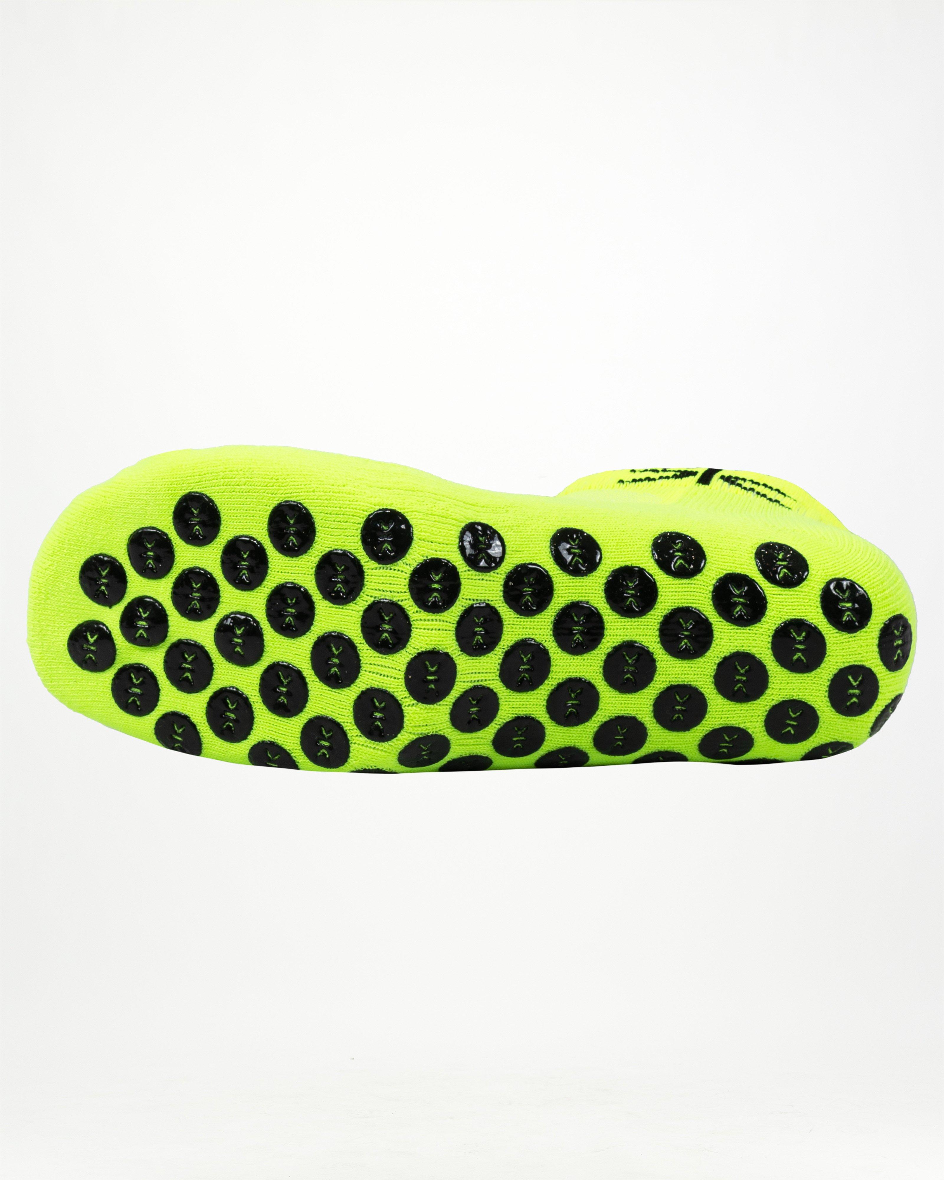 Kupe Anti-Slip Secret Grip Socks -  Lime