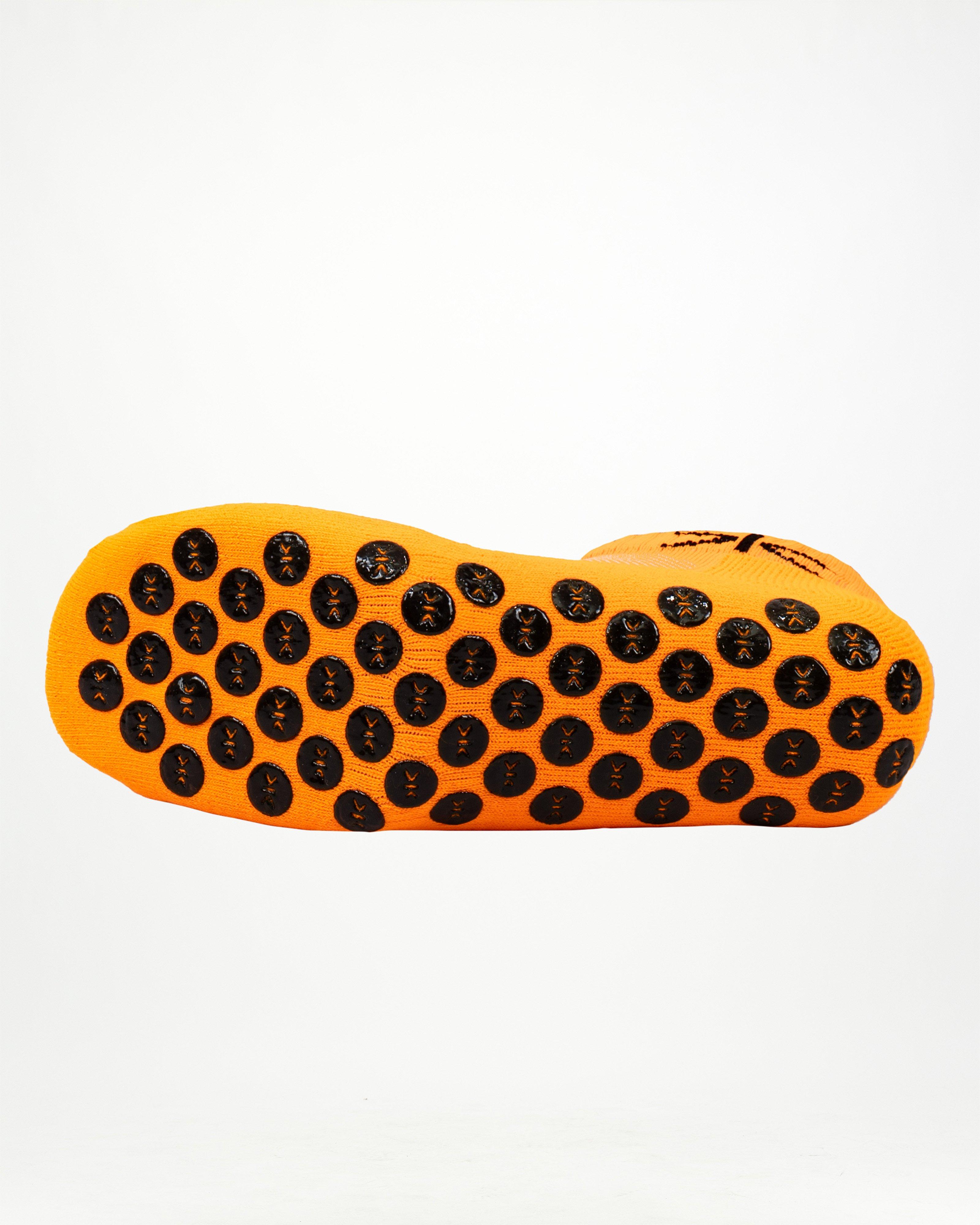 Kupe Anti-Slip Secret Grip Socks -  Orange