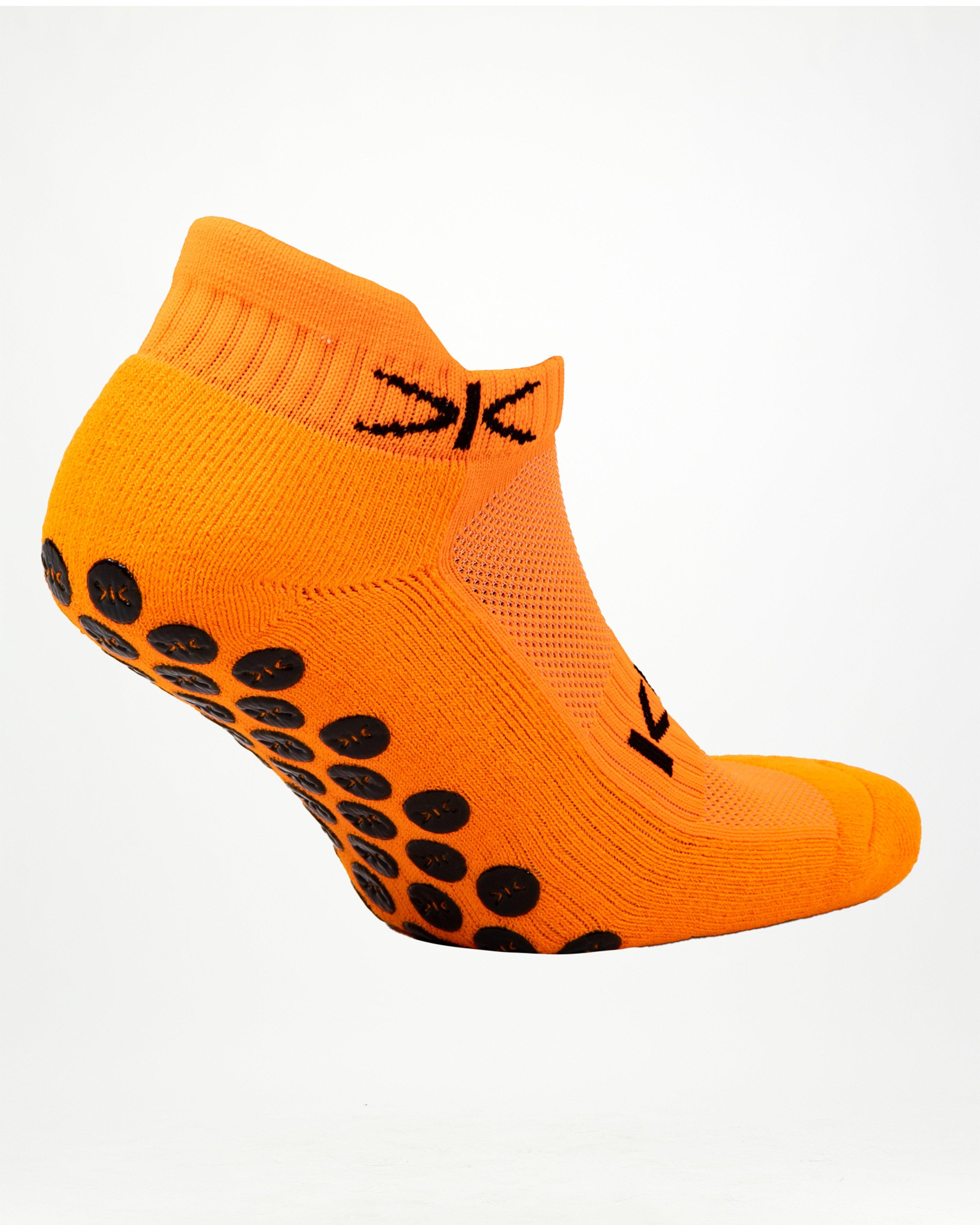 Kupe Anti-Slip Secret Grip Socks -  Orange