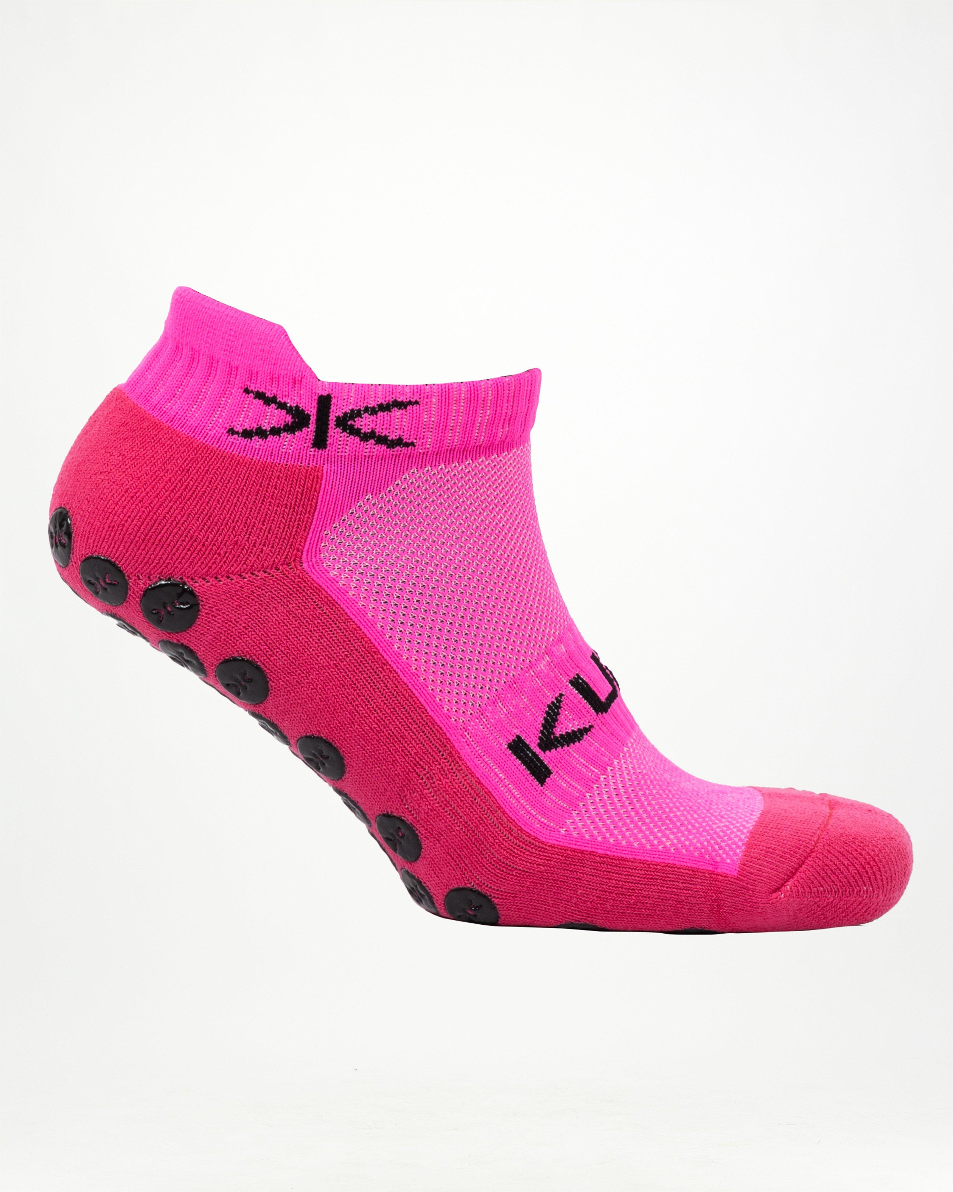 Kupe Anti-Slip Secret Grip Socks -  Pink