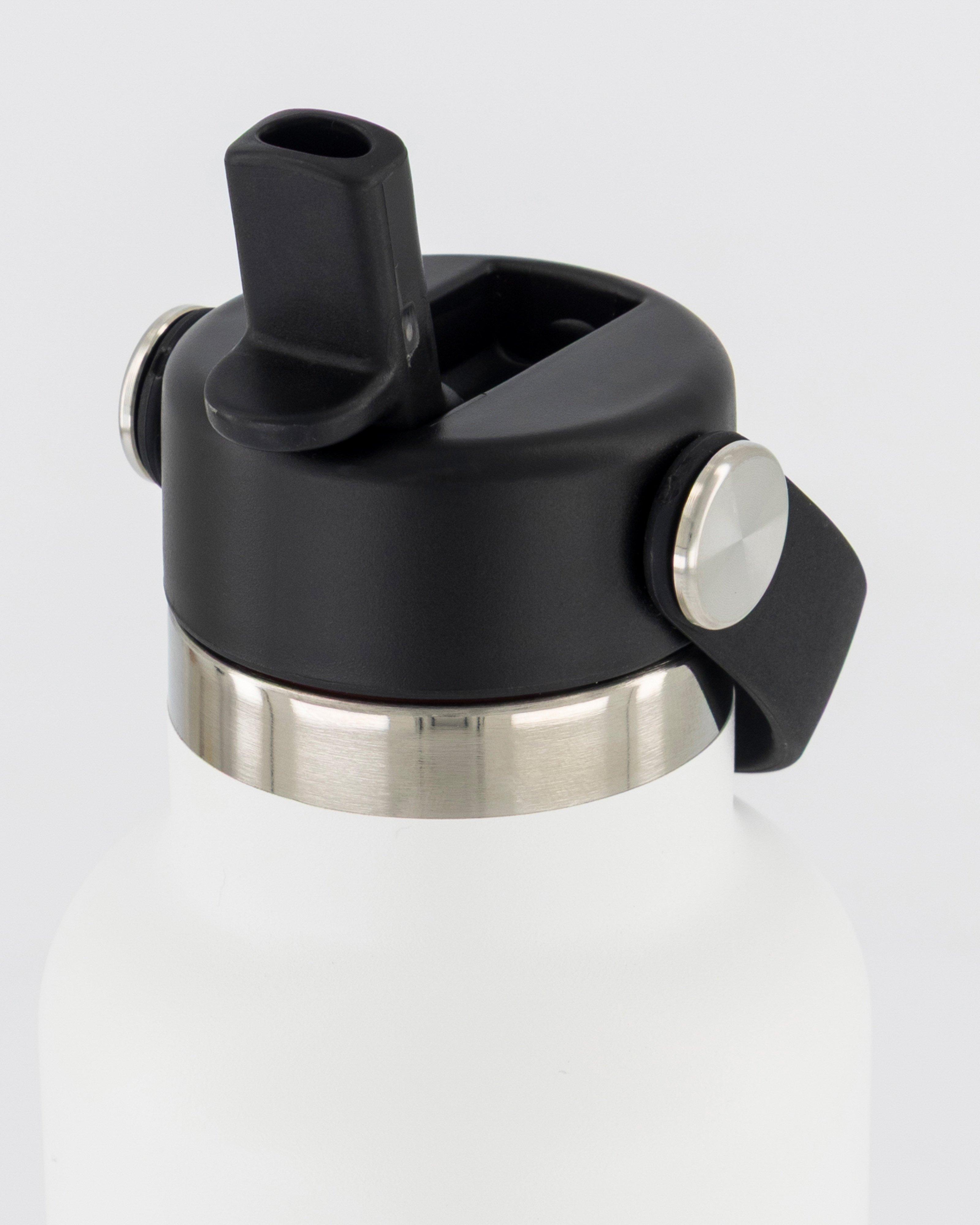 Hydro Flask 621ml Standard Mouth Straw Cap Bottle -  White