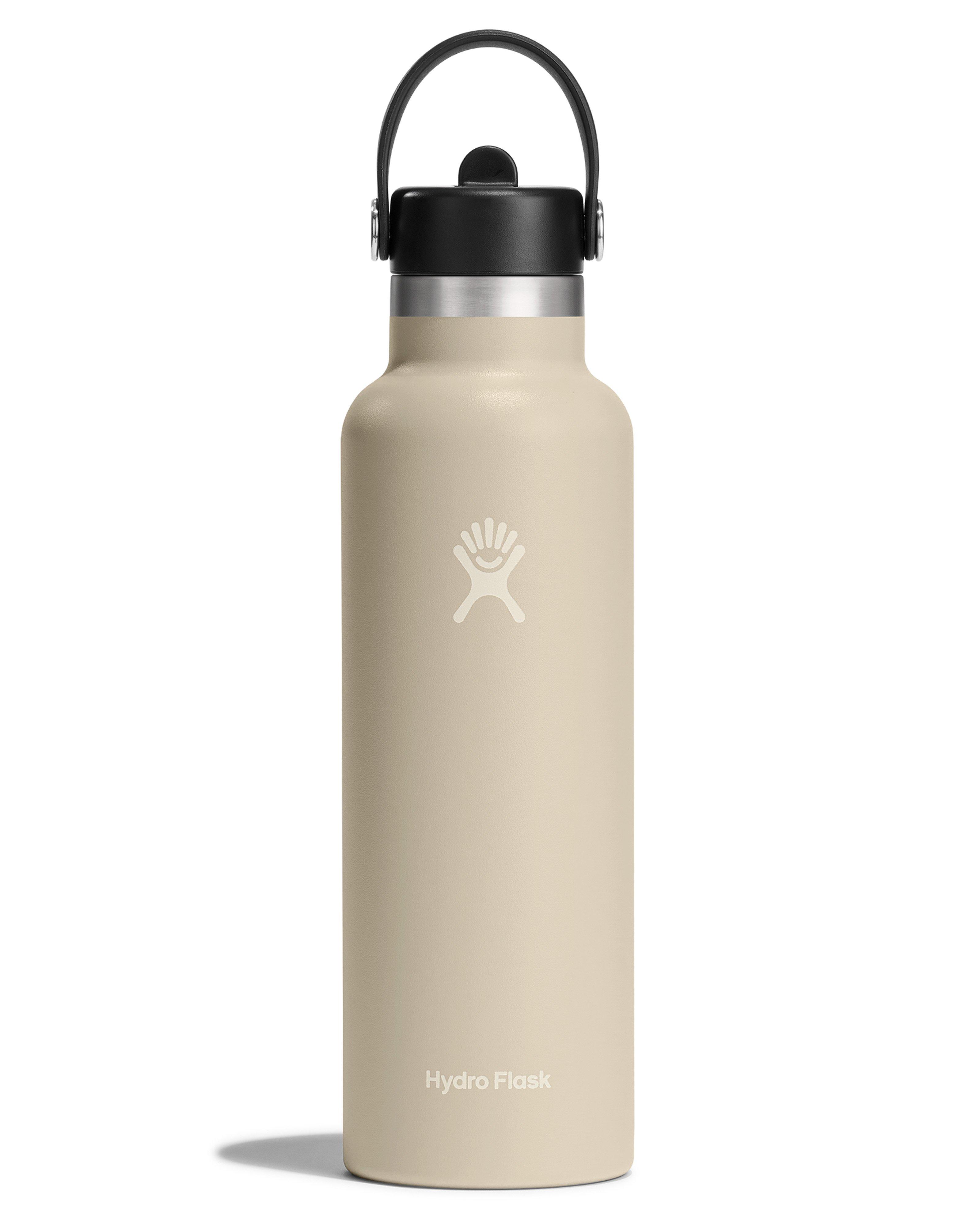 Hydro Flask 621ml Standard Mouth Straw Cap Bottle -  Cream