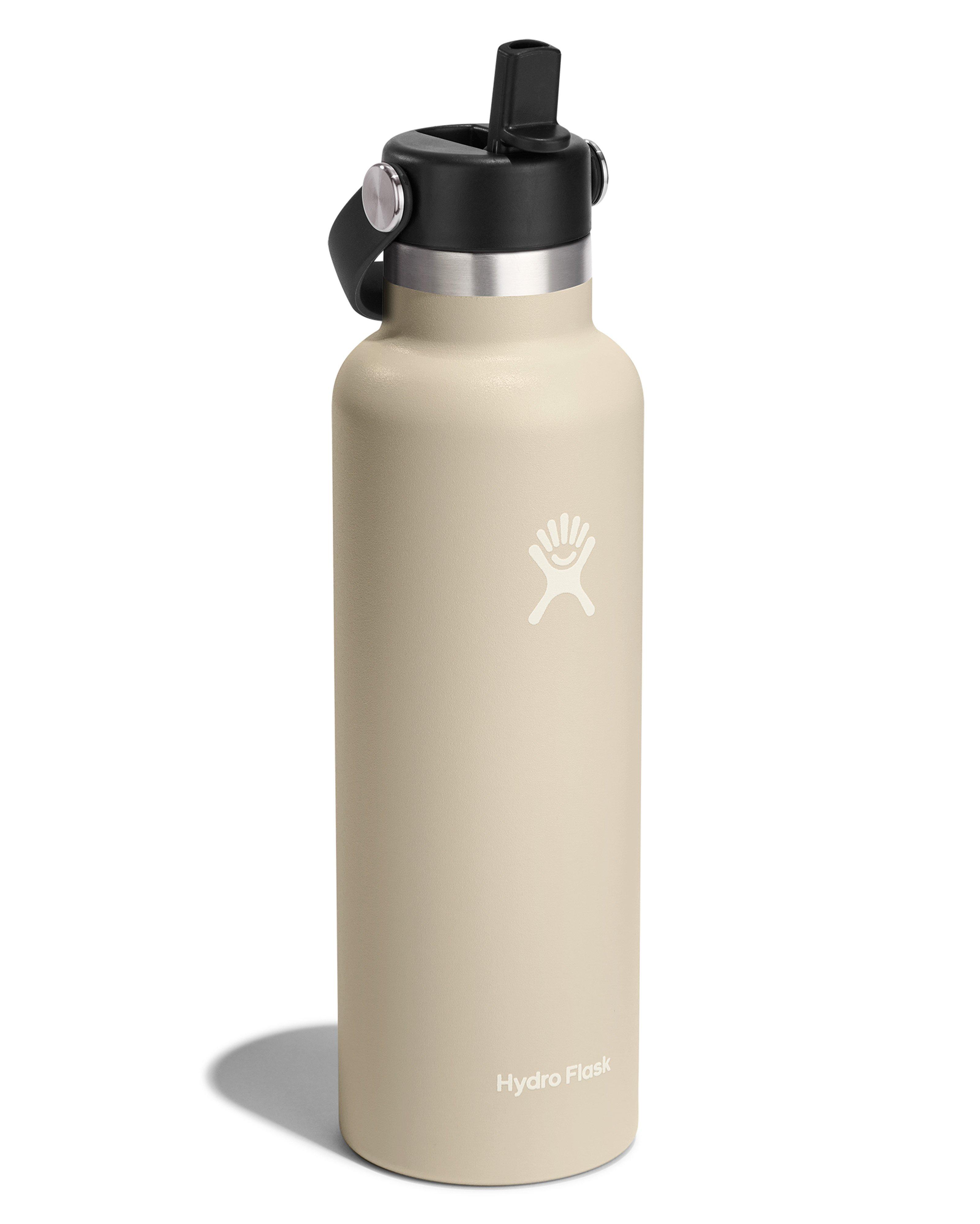 Hydro Flask 621ml Standard Mouth Straw Cap Bottle -  Cream