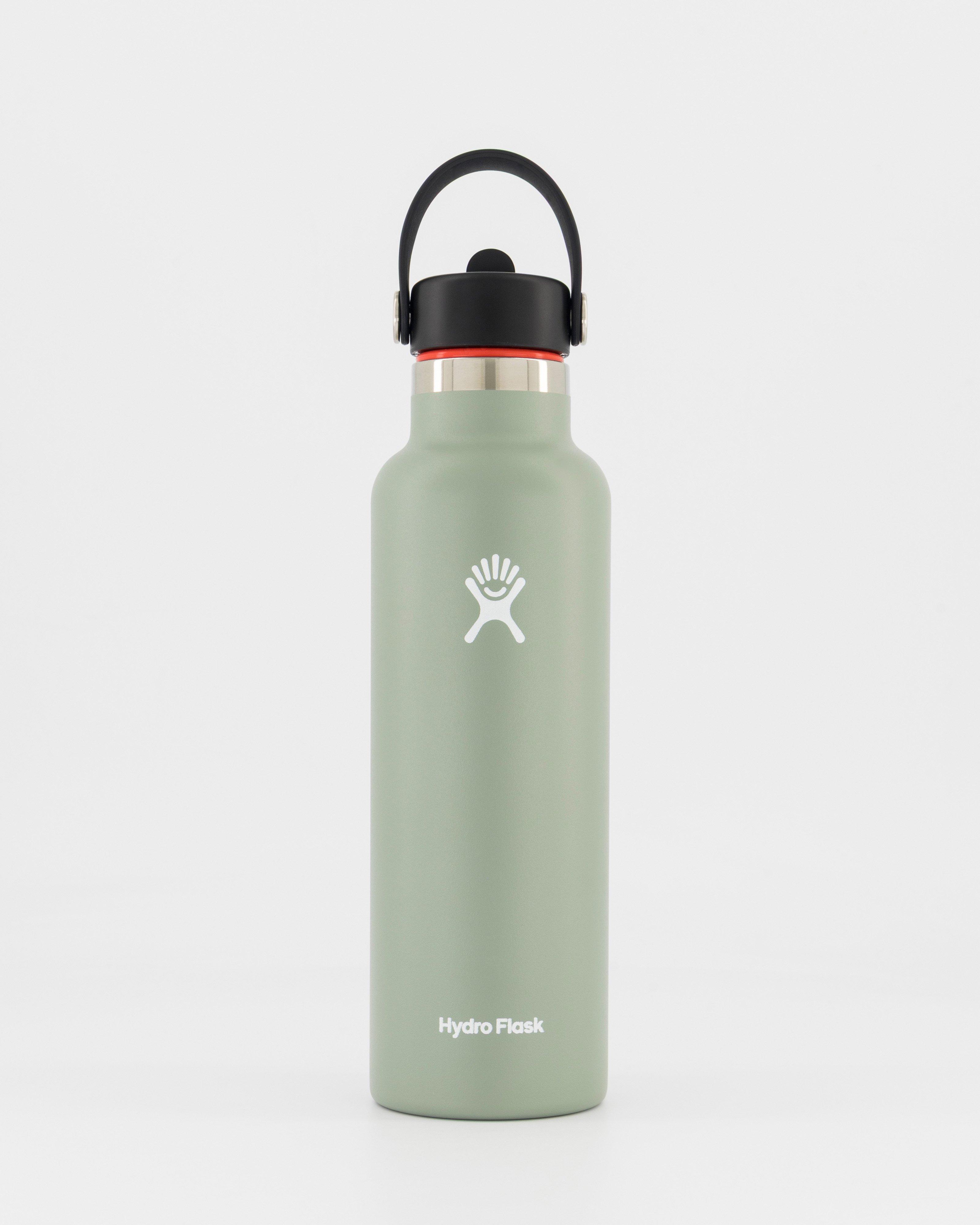 Hydro Flask 621ml Standard Mouth Straw Cap Bottle -  Light Green