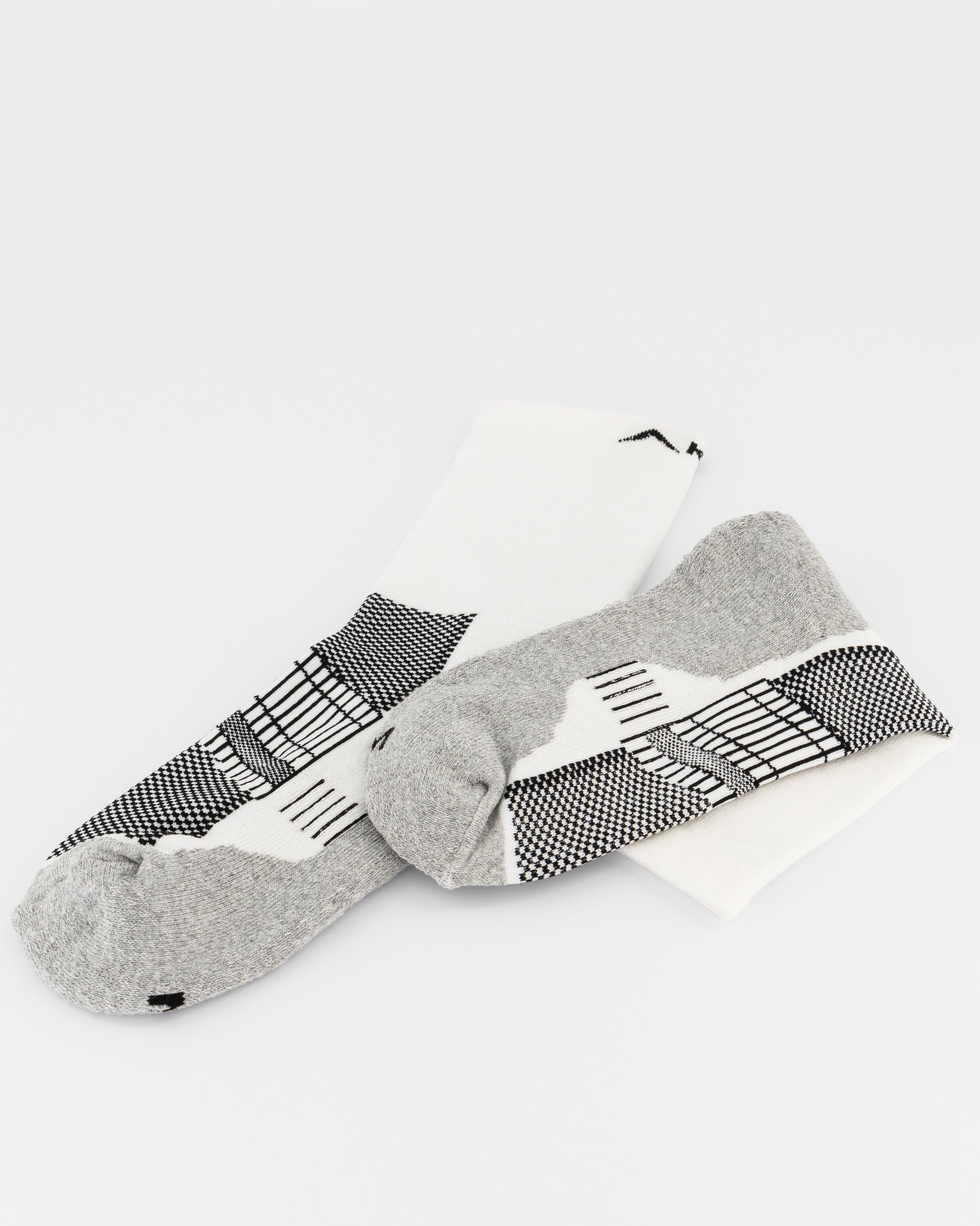 K-Way Active Crew Socks - 3 Pack -  Assorted