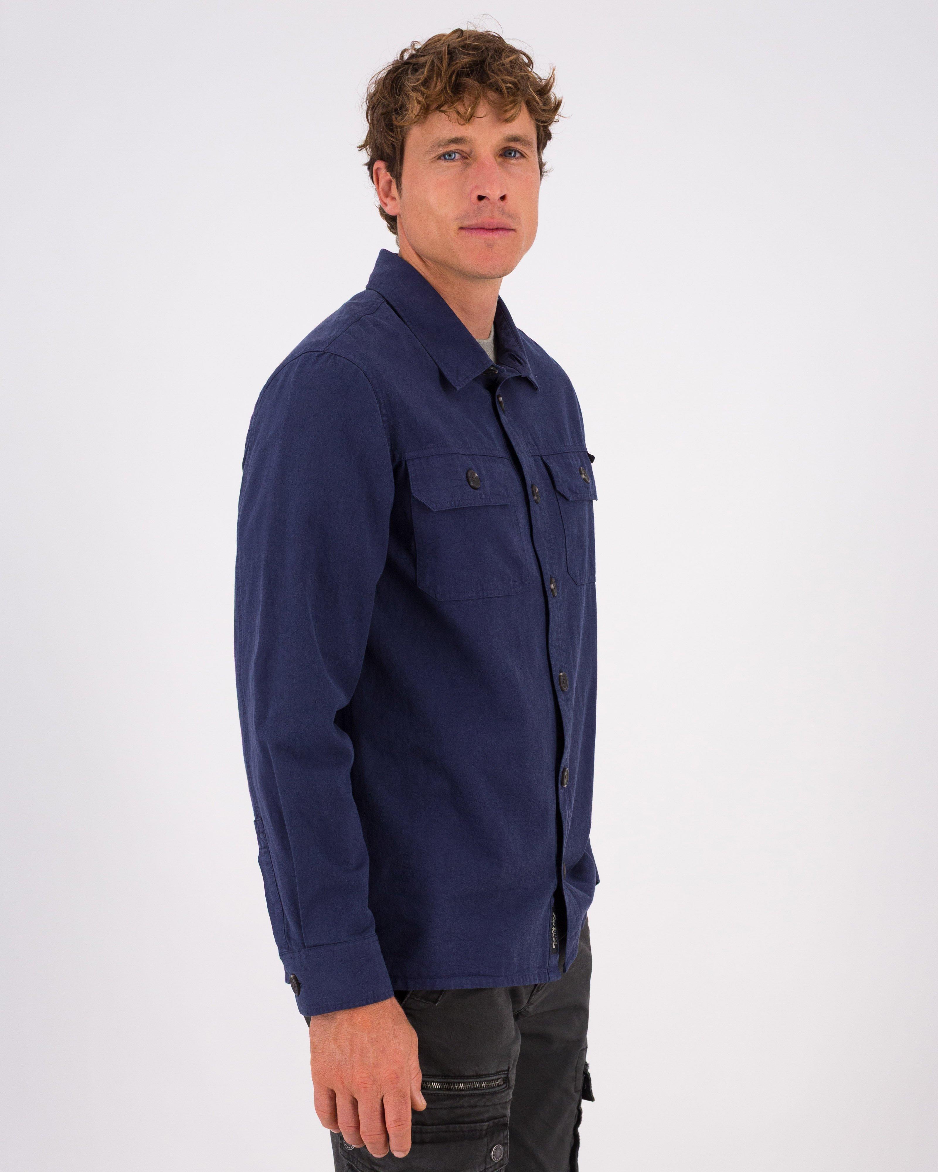 K-Way Elements Men's Jax Snyder Overshirt -  Blue