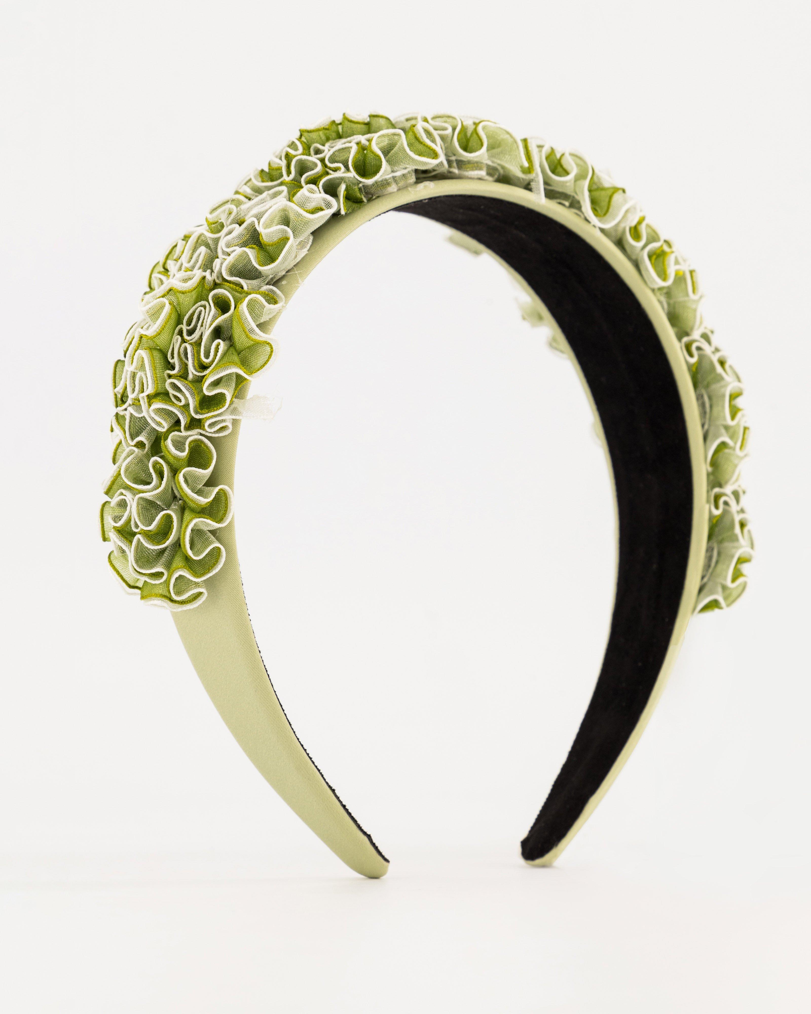 Melina Sea Urchin Aliceband -  Green
