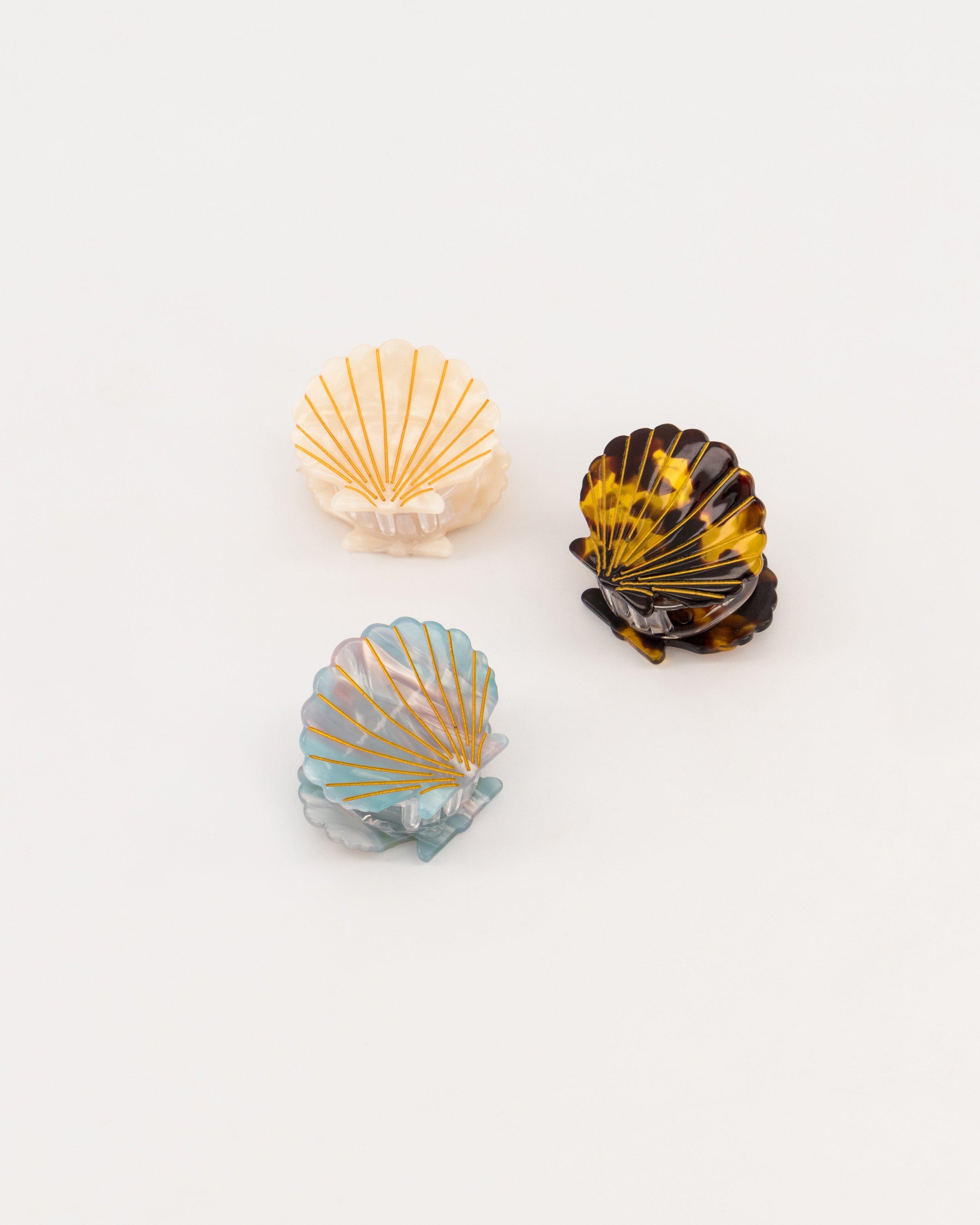 Poppy Shell Clips Pack -  Assorted