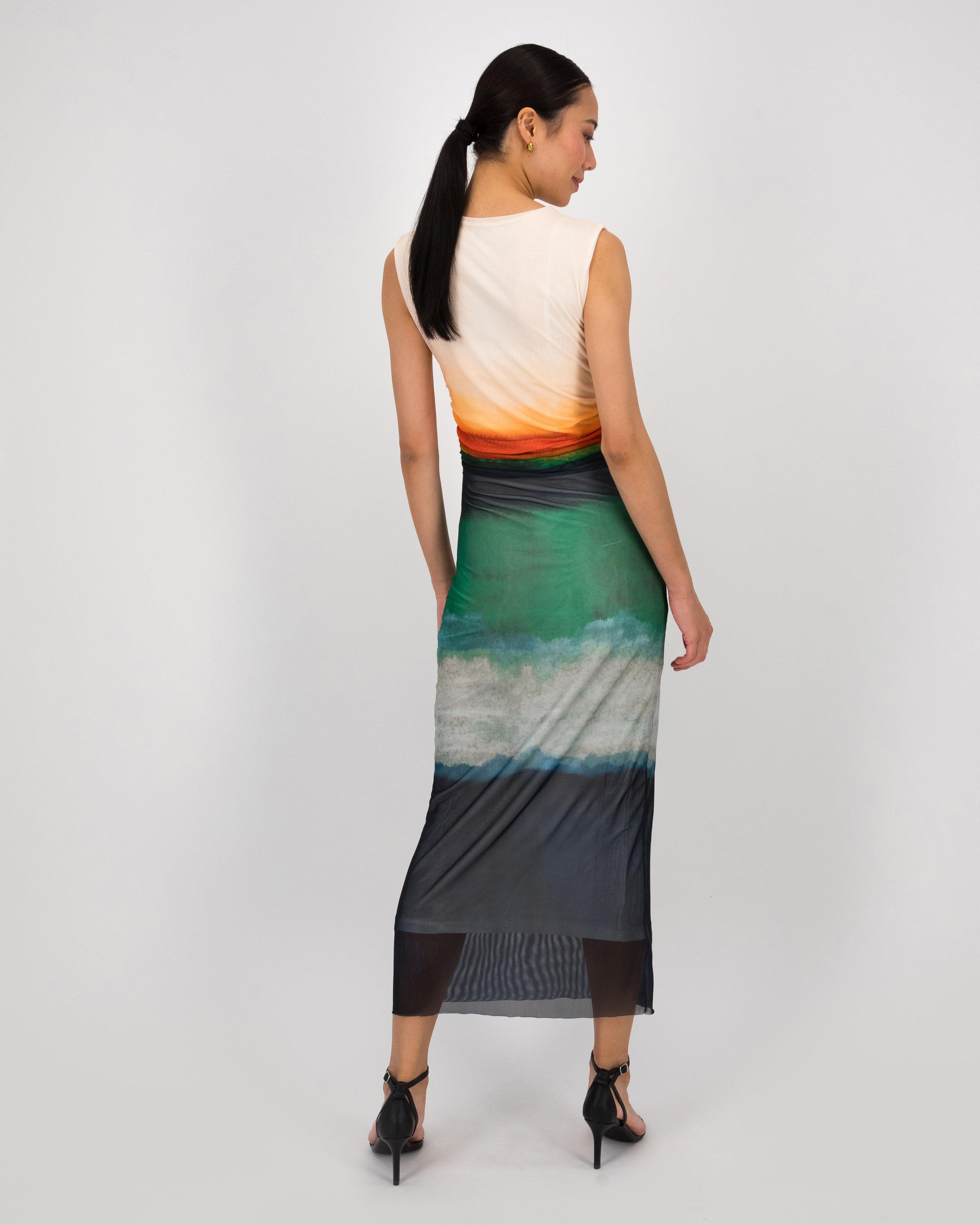 Lenna Mesh Dress -  Assorted