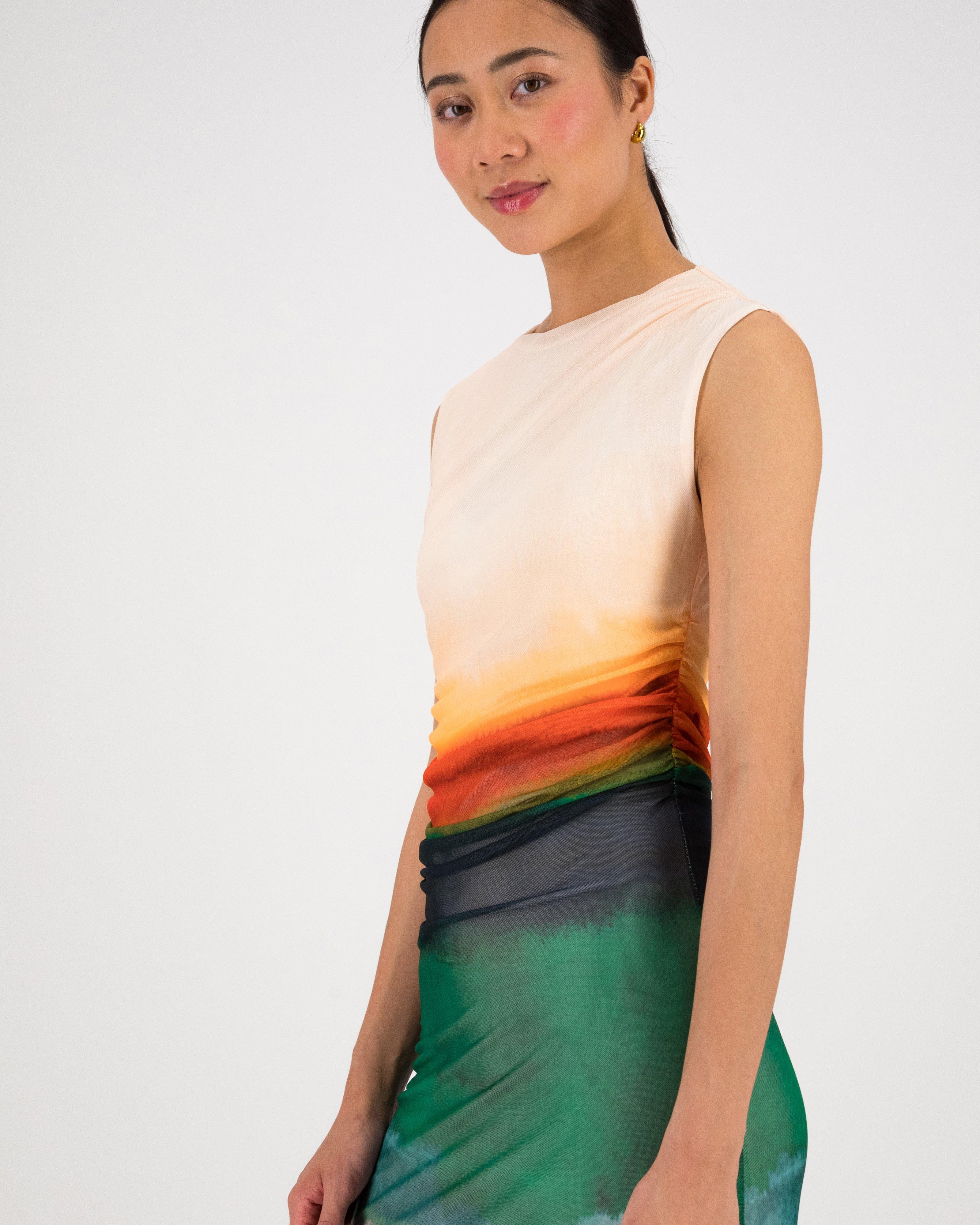 Lenna Mesh Dress -  Assorted
