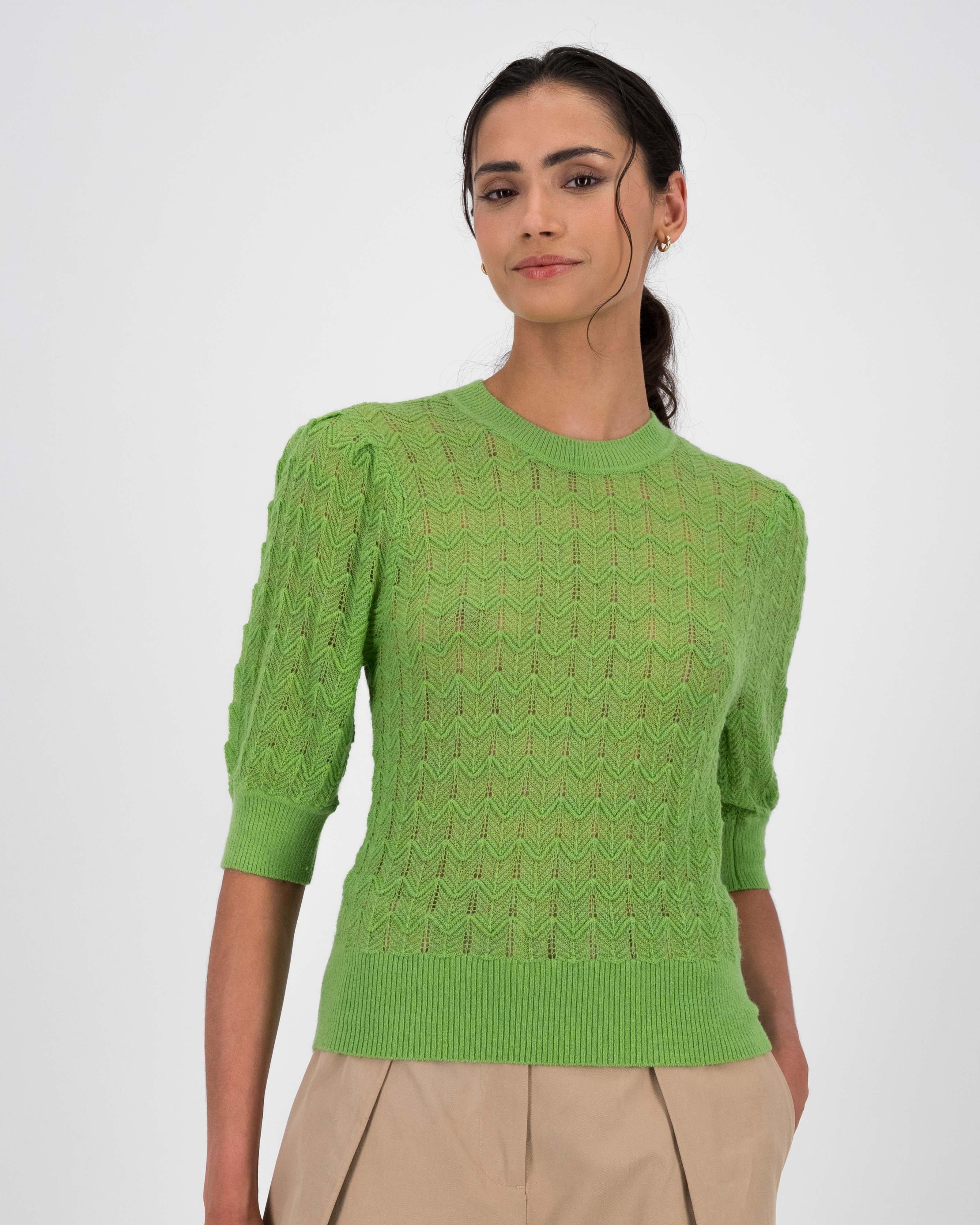 Akira Lace Stitch Knit Pullover - Poetry Clothing Store