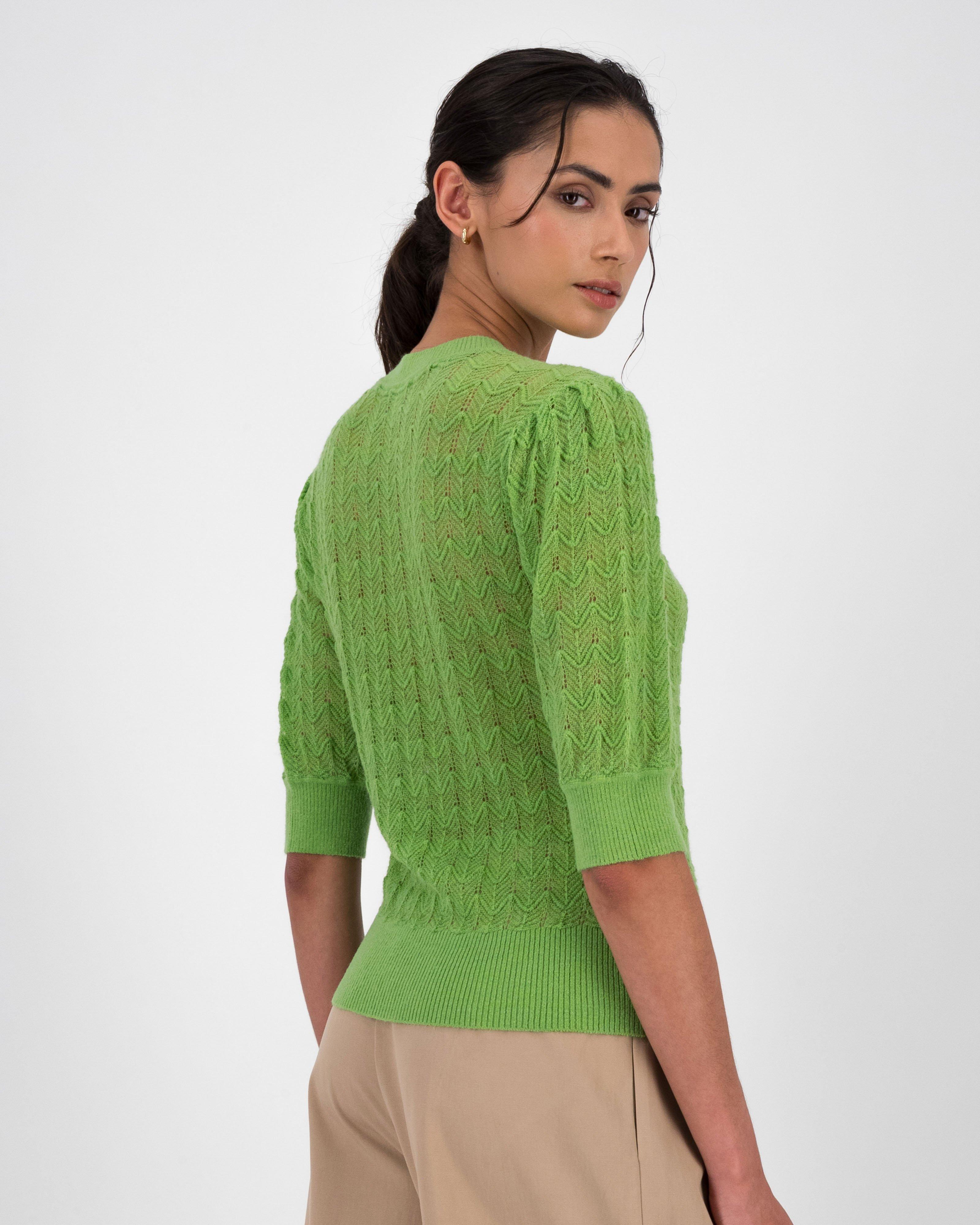 Akira Lace Stitch Knit Pullover - Poetry Clothing Store
