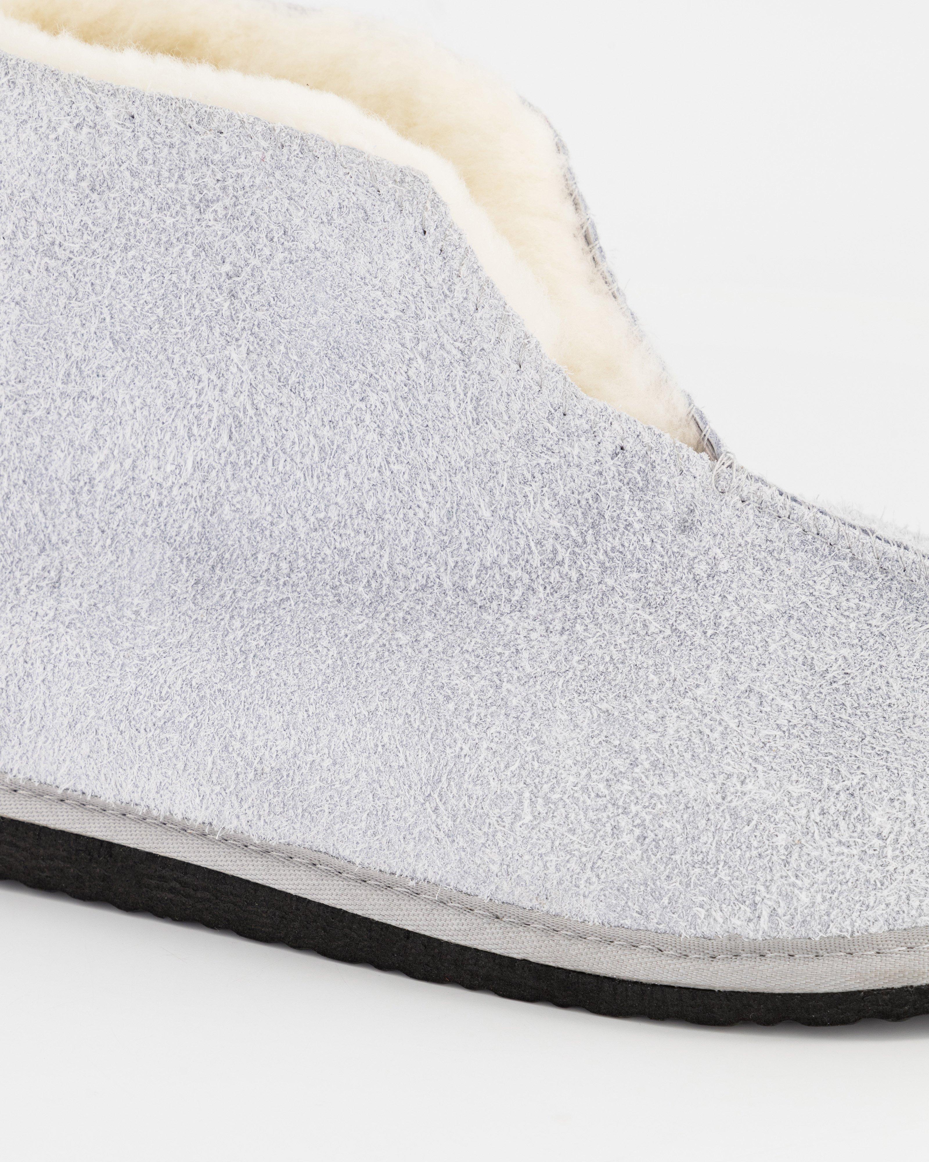 Cape Union Unisex Karu Cuddles Sheepskin Slippers -  Light Grey