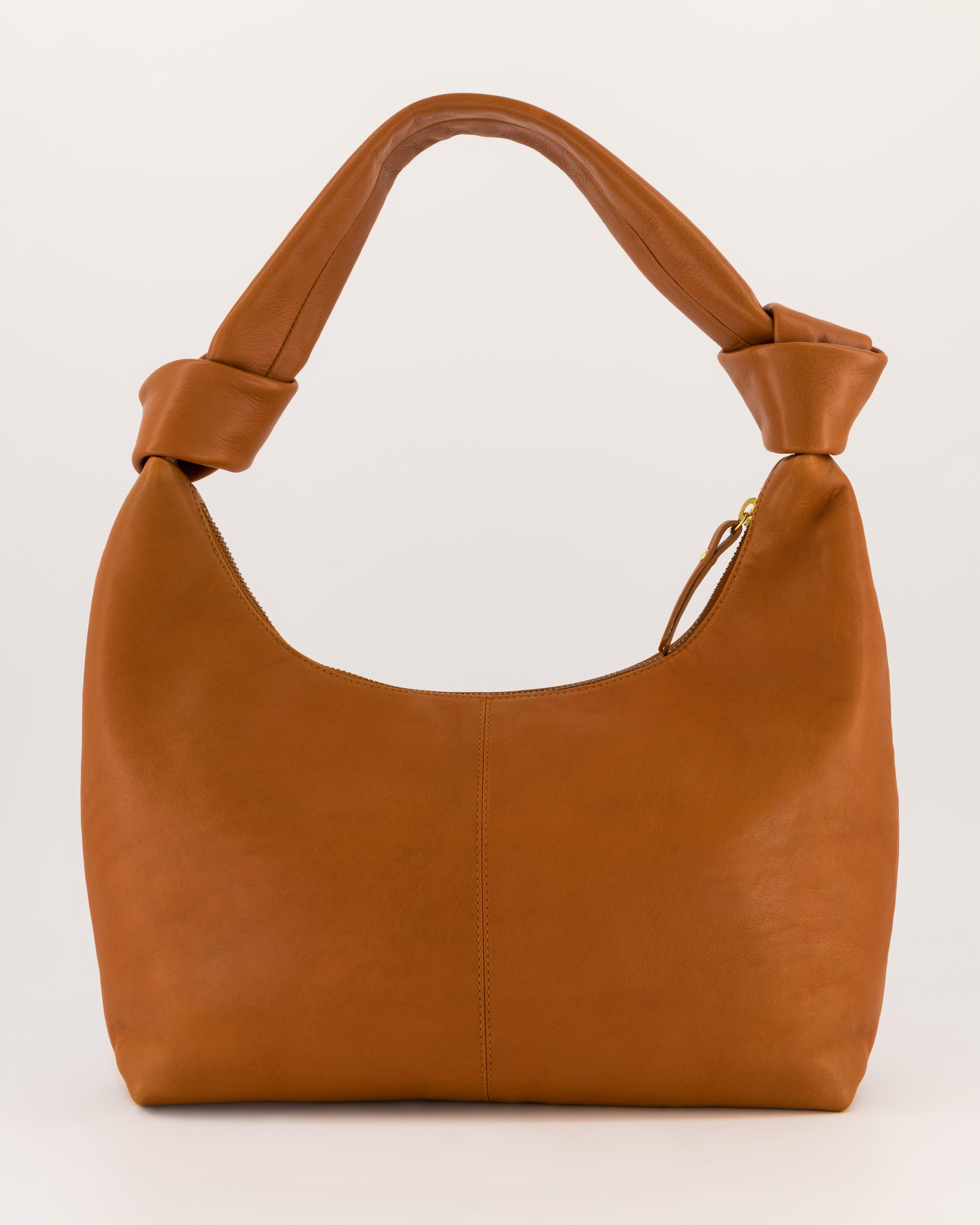 Julia Leather Bag -  Tan