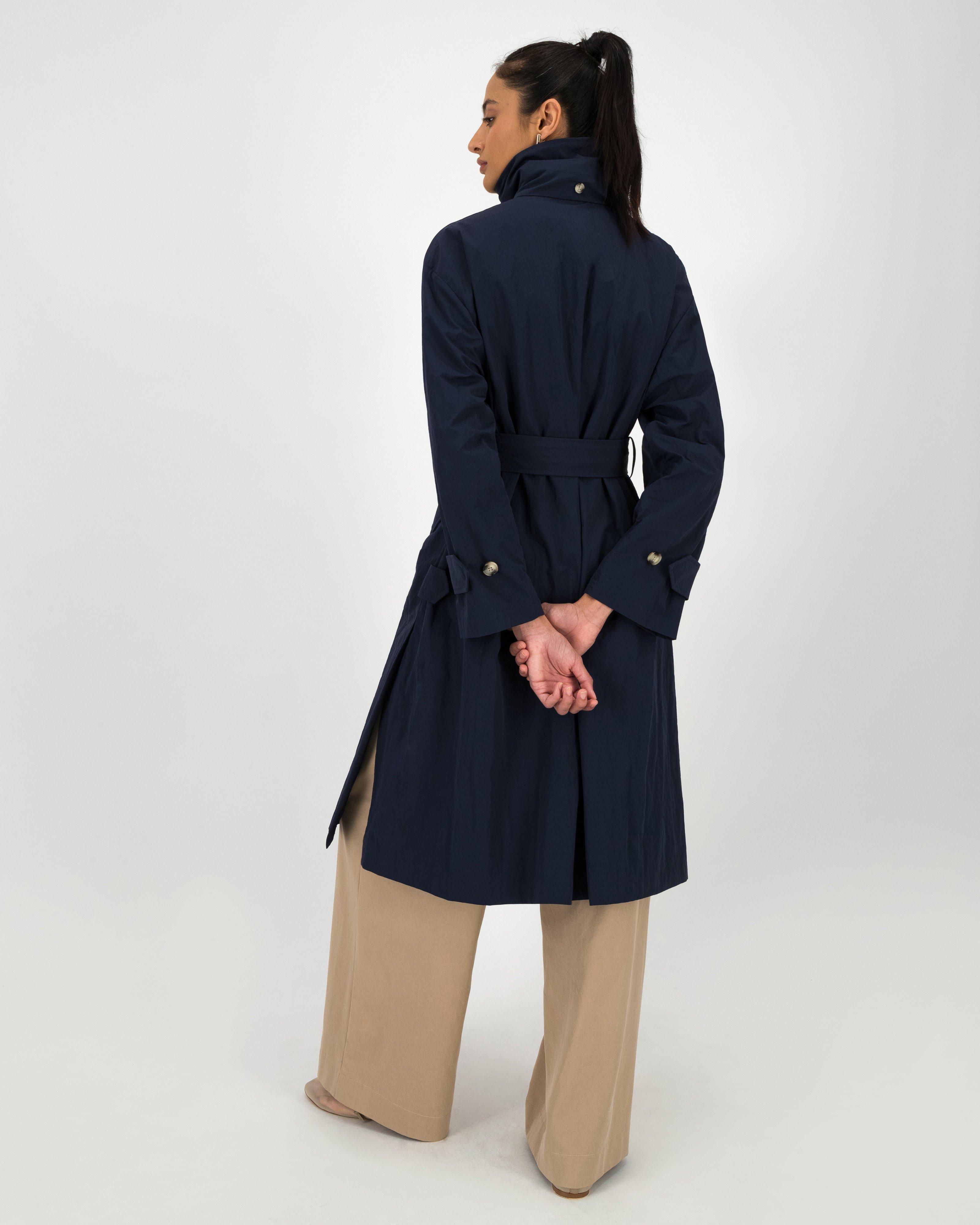 Portia Parka Jacket -  Navy