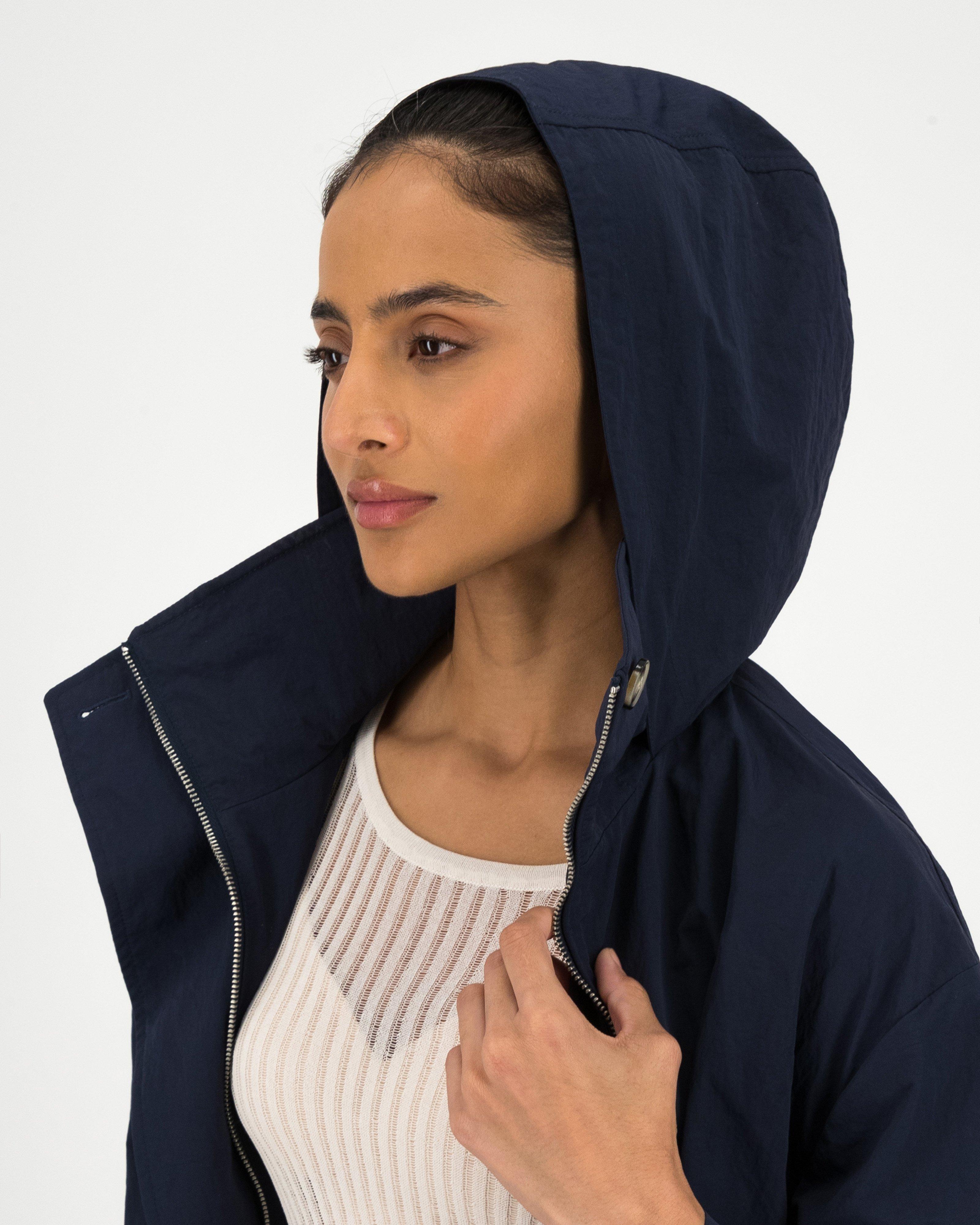 Portia Parka Jacket -  Navy