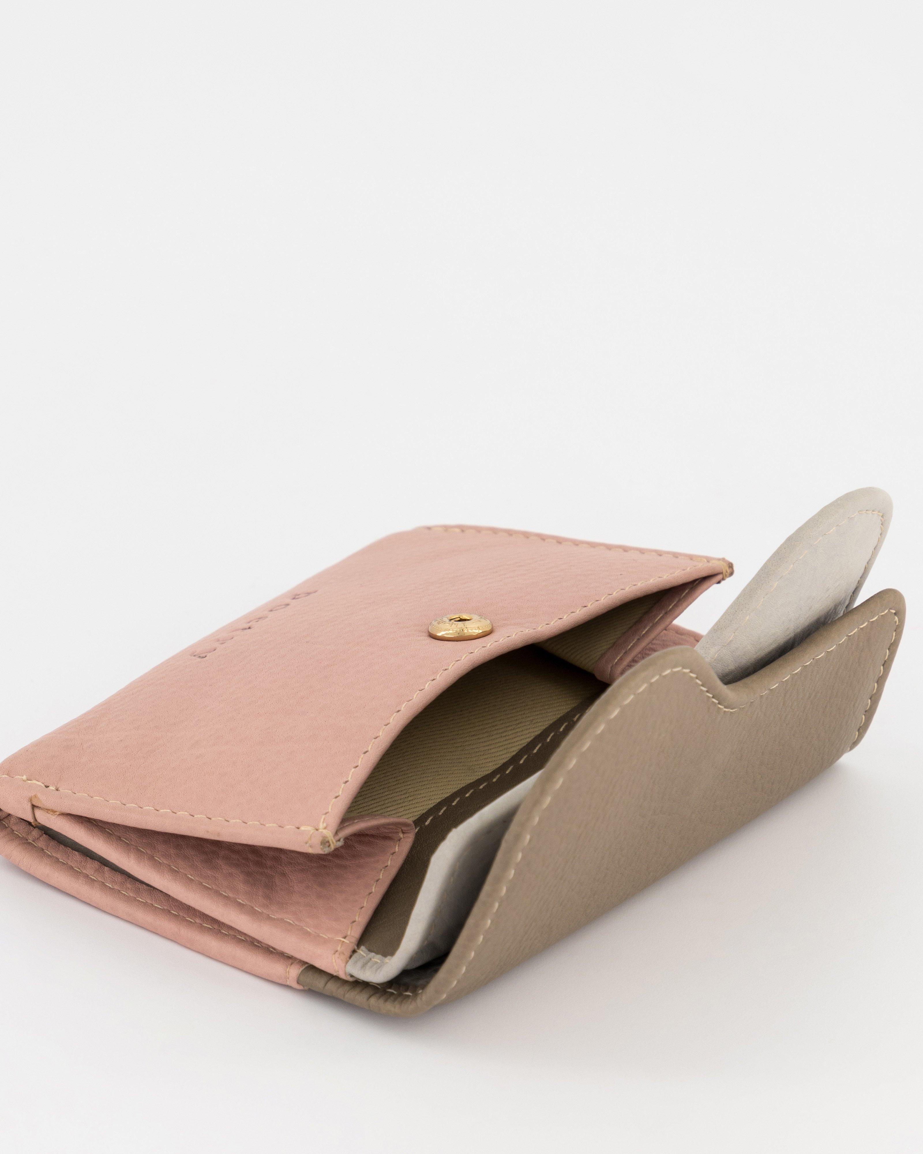 Alessia Curved Colourblock Wallet -  Assorted