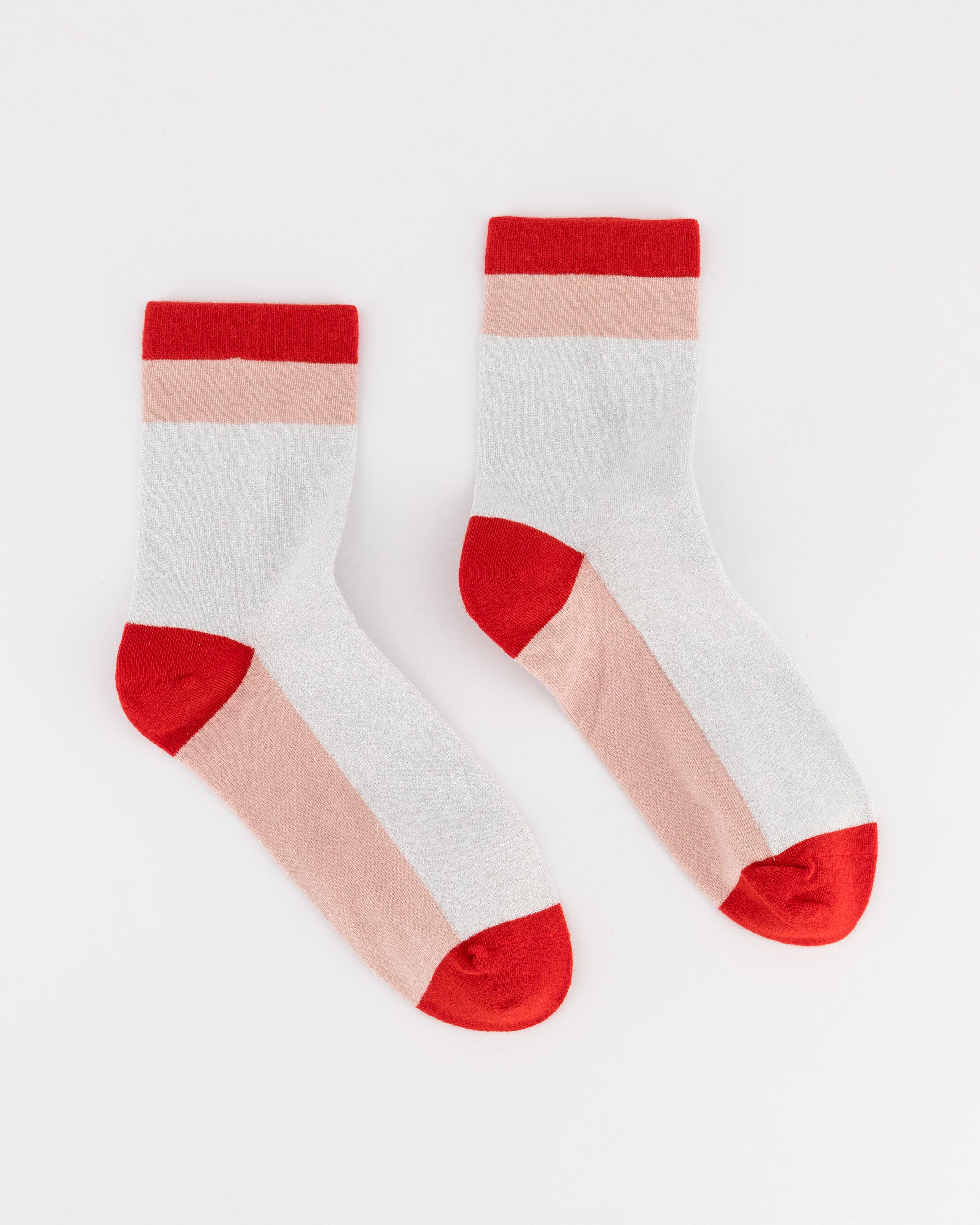 Lola Colourblock Socks -  Assorted