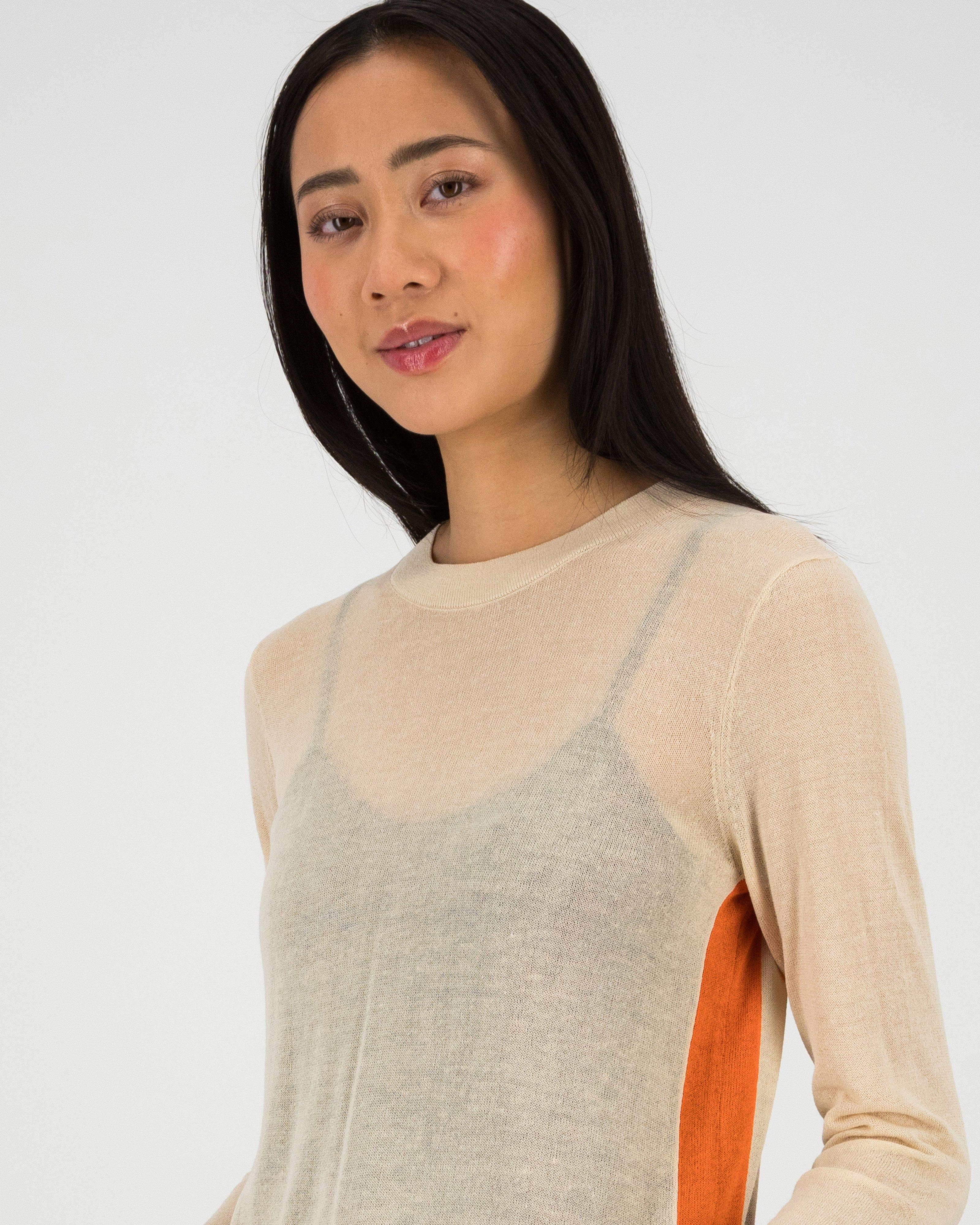 Zay Knit Top -  Stone