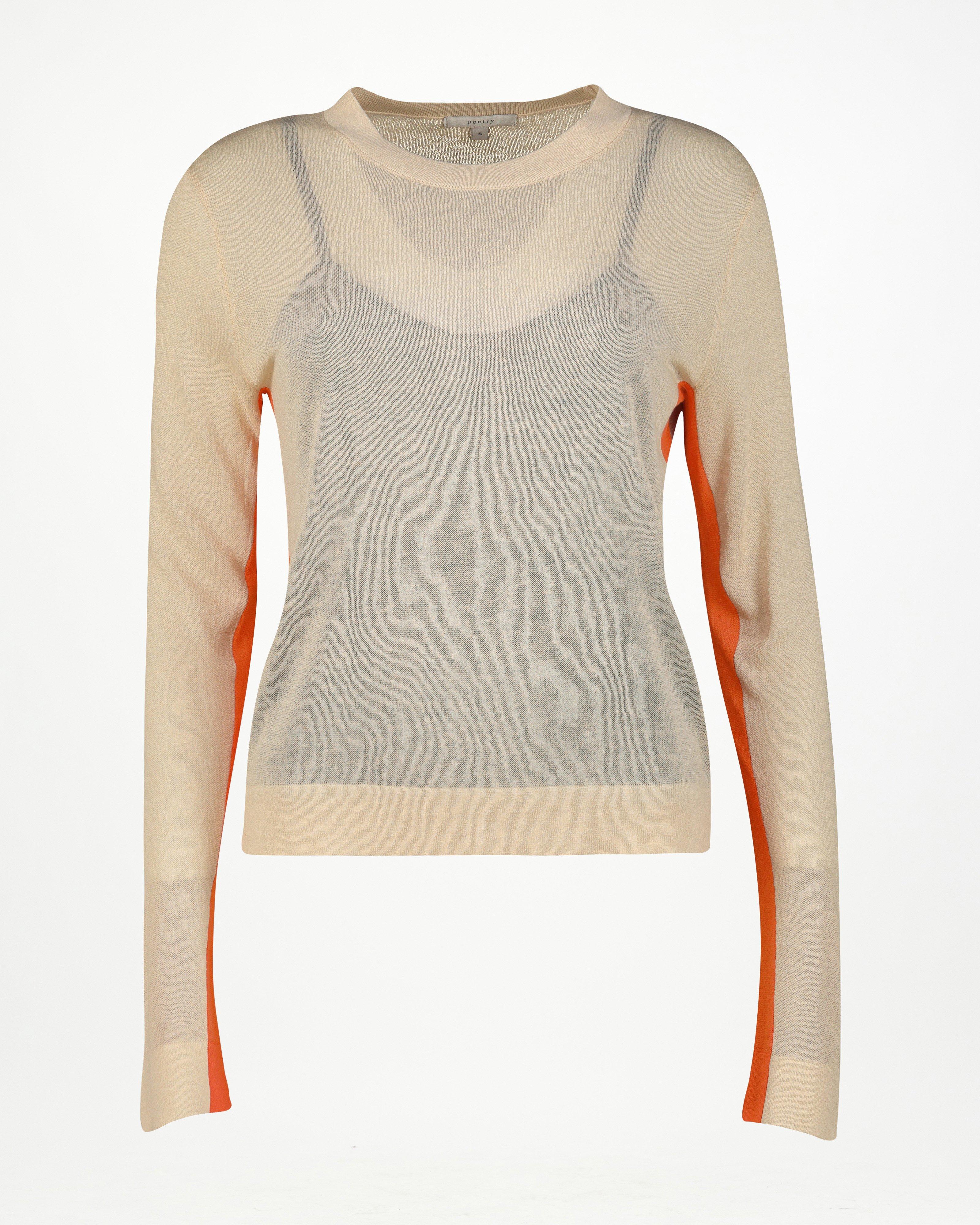 Zay Knit Top -  Stone