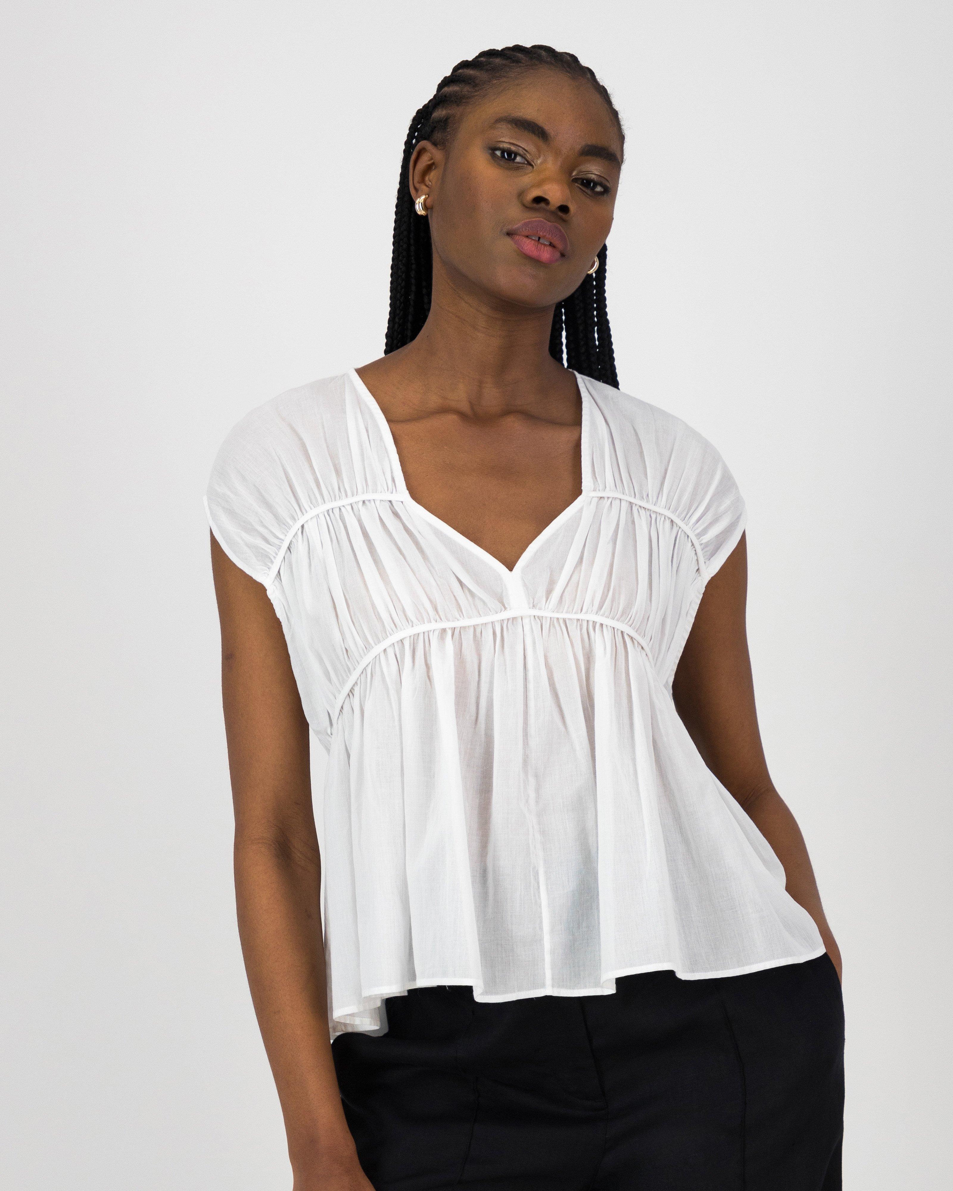 Moriah Top -  White