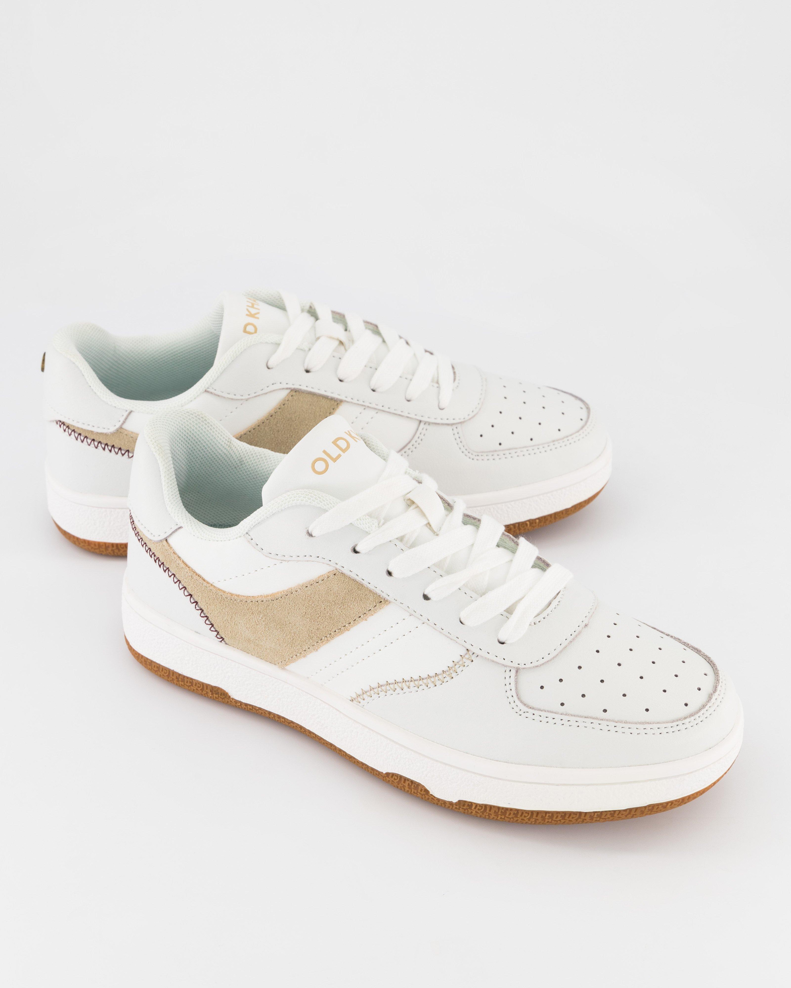 Women's Sarina Leather Sneaker -  White