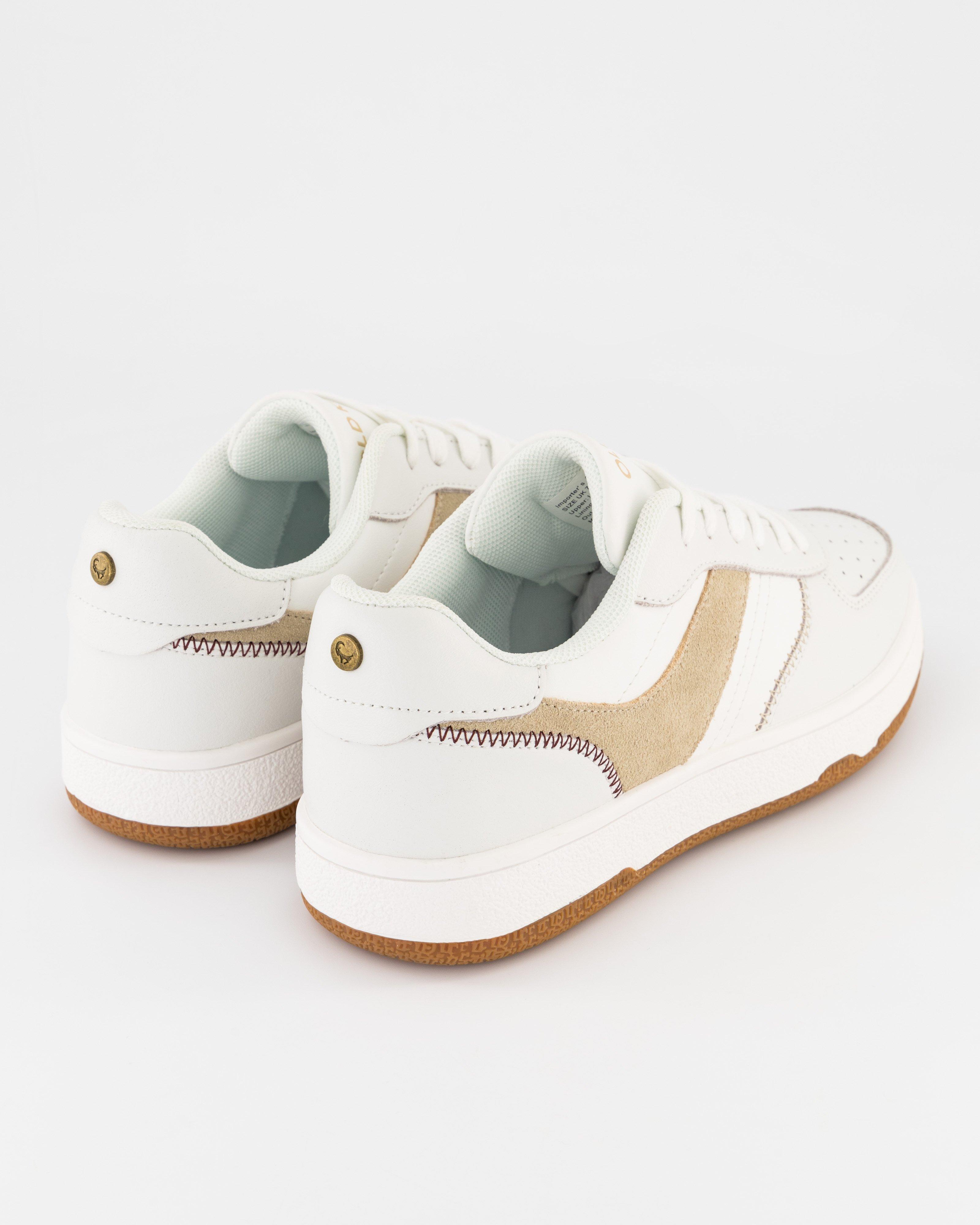 Women's Sarina Leather Sneaker -  White