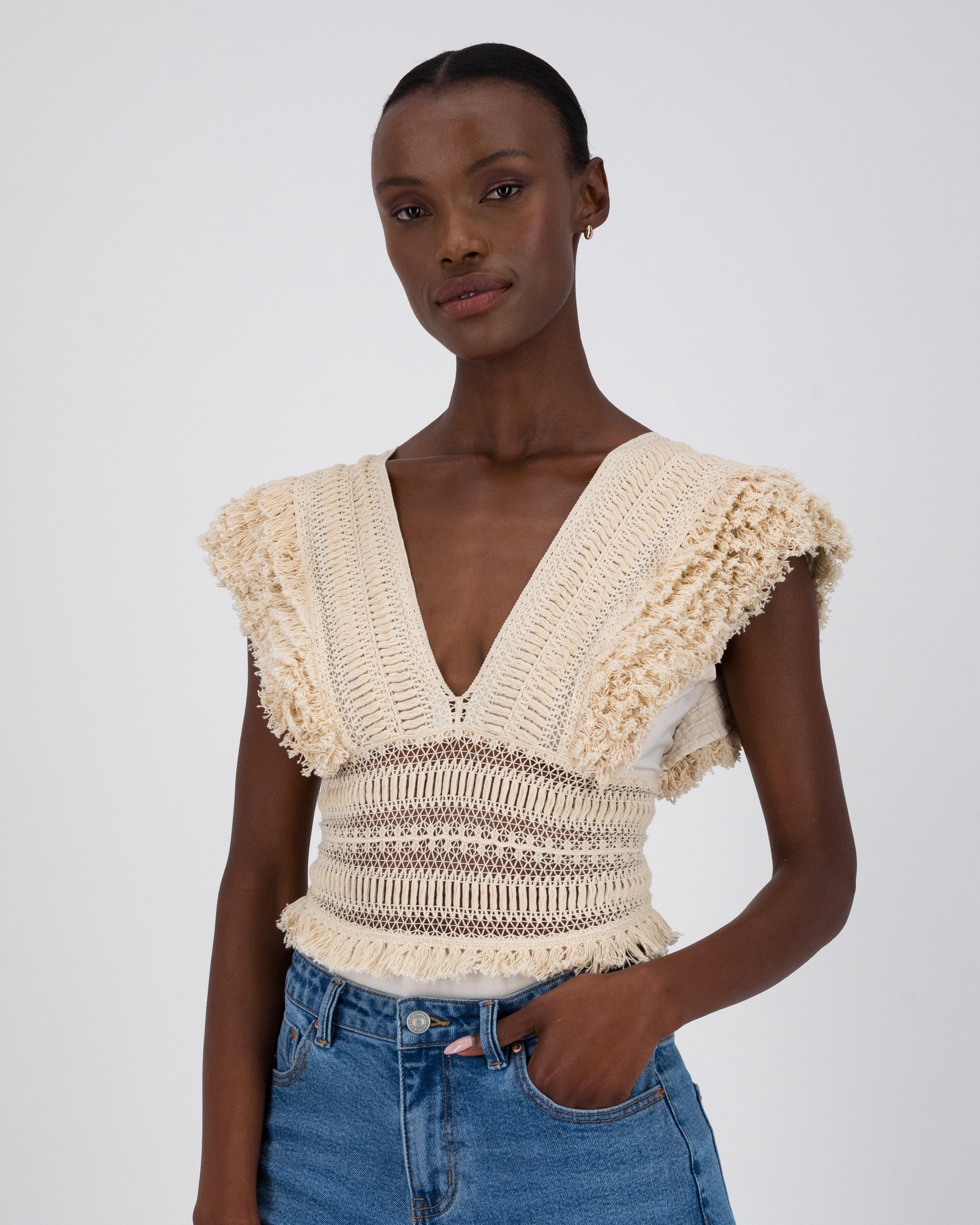 Rayah Bodysuit -  Stone